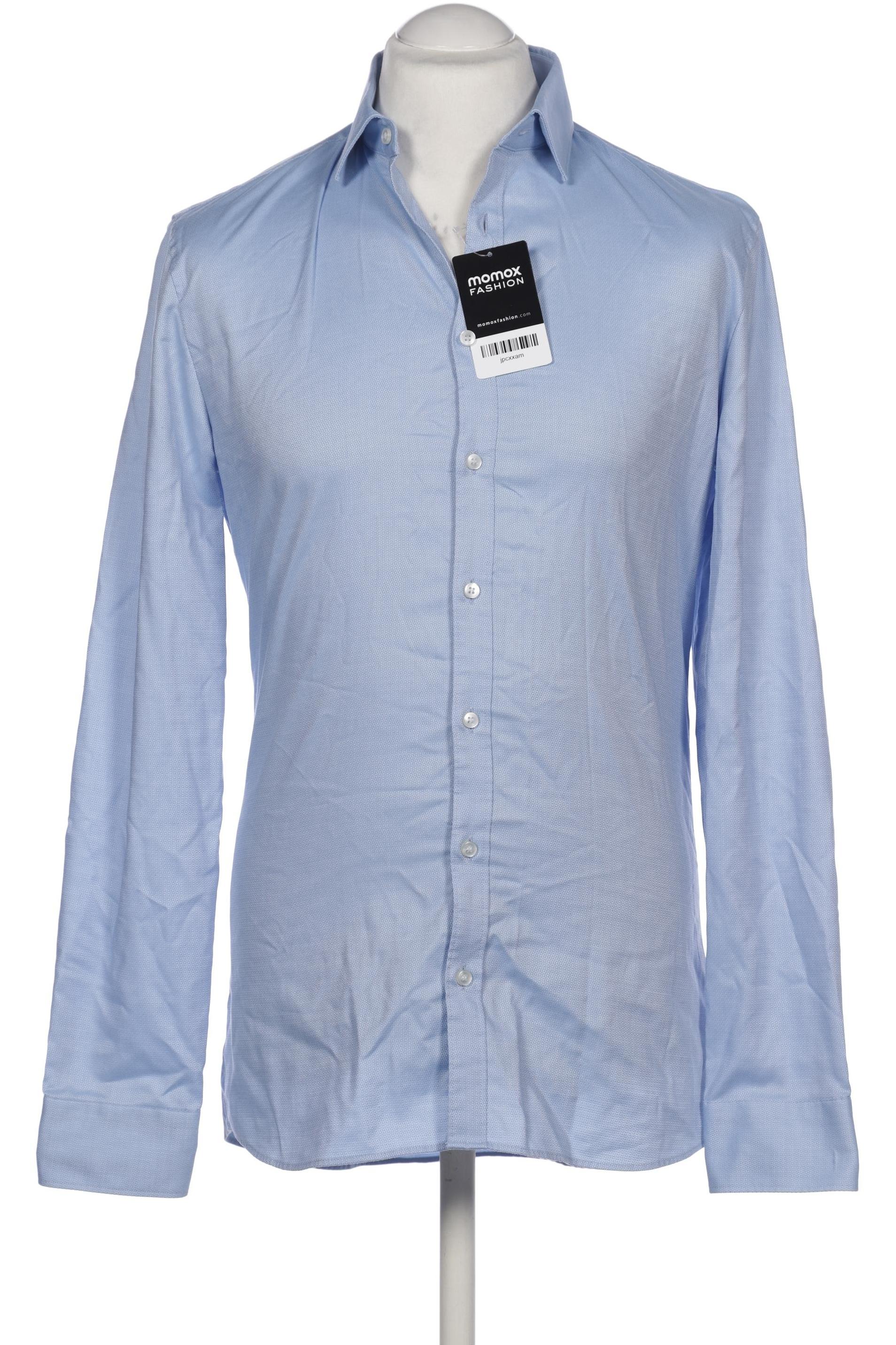 Thumbnail - Olymp Herren Hemd, blau, Gr. 50