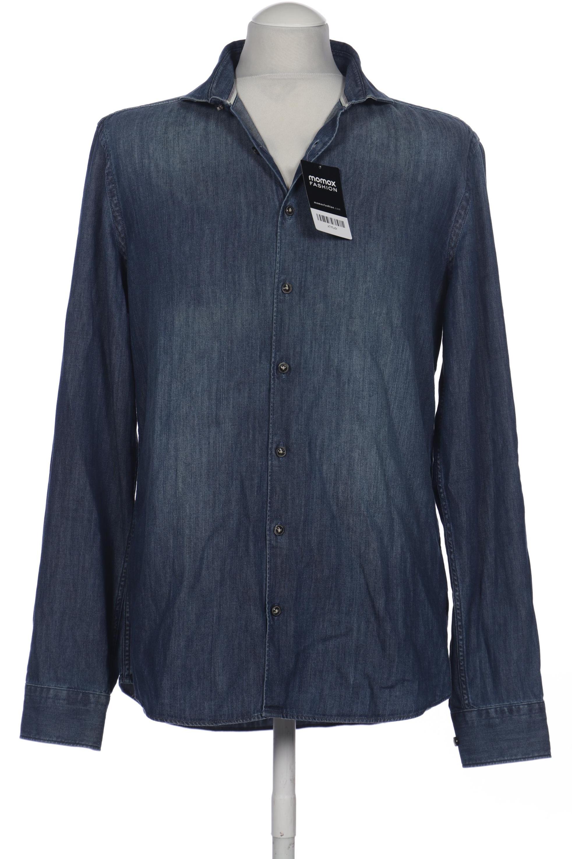

Olymp Herren Hemd, blau