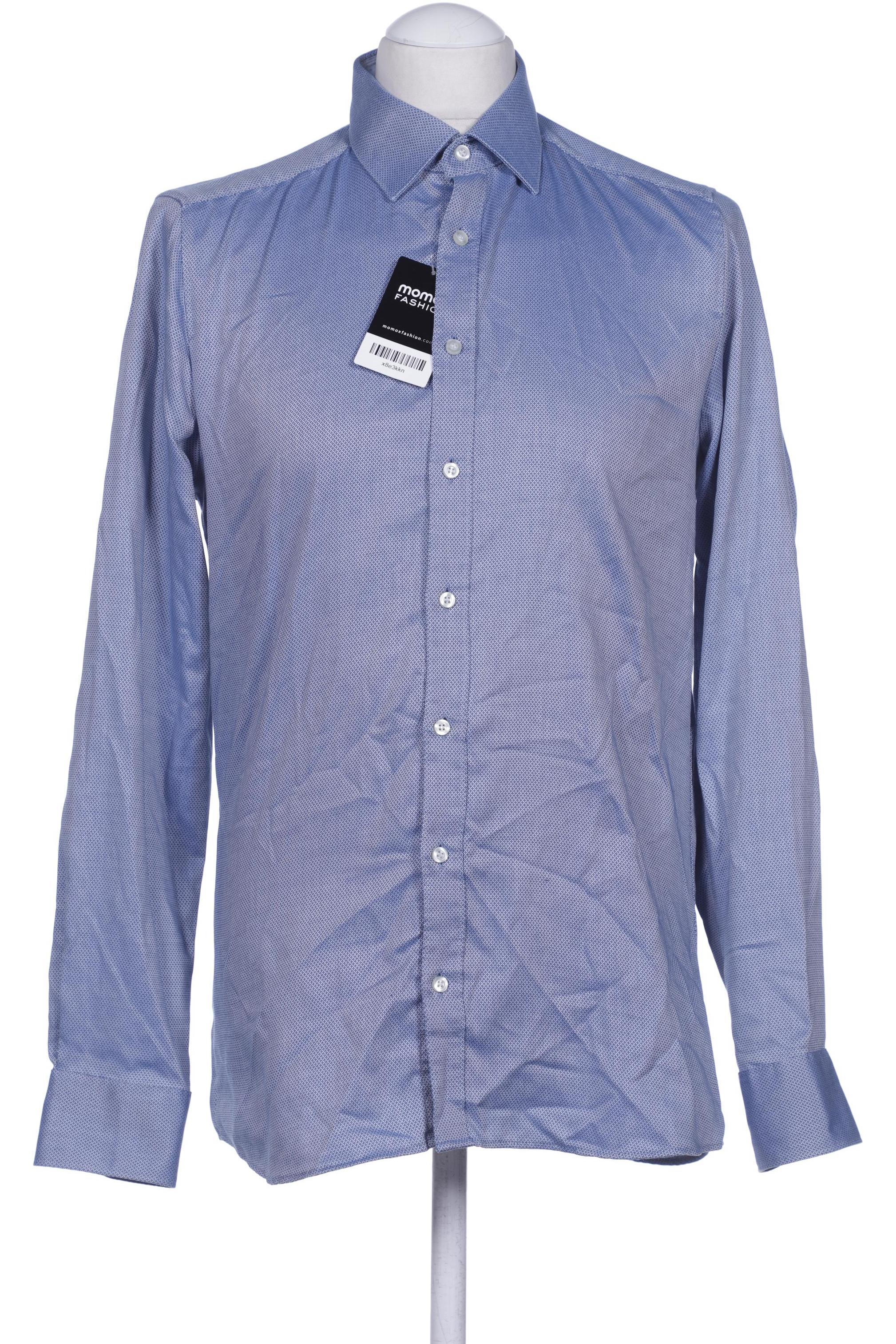 

Olymp Herren Hemd, blau