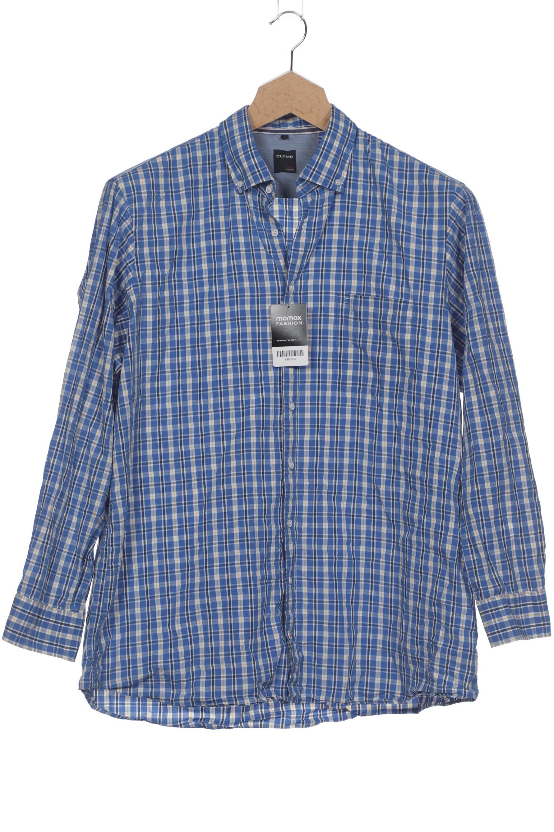 

Olymp Herren Hemd, blau, Gr. 56
