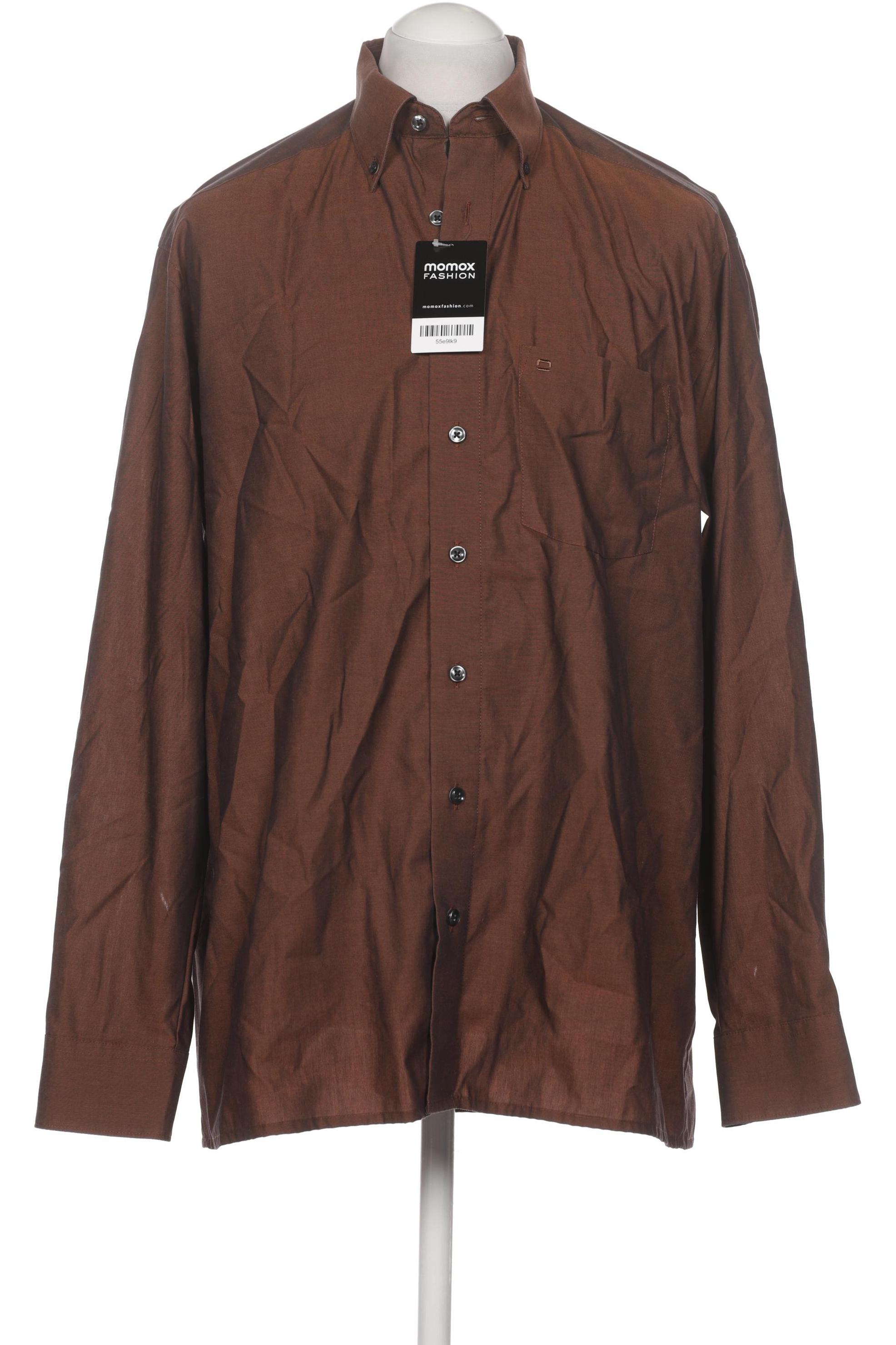 

Olymp Herren Hemd, braun, Gr. 52