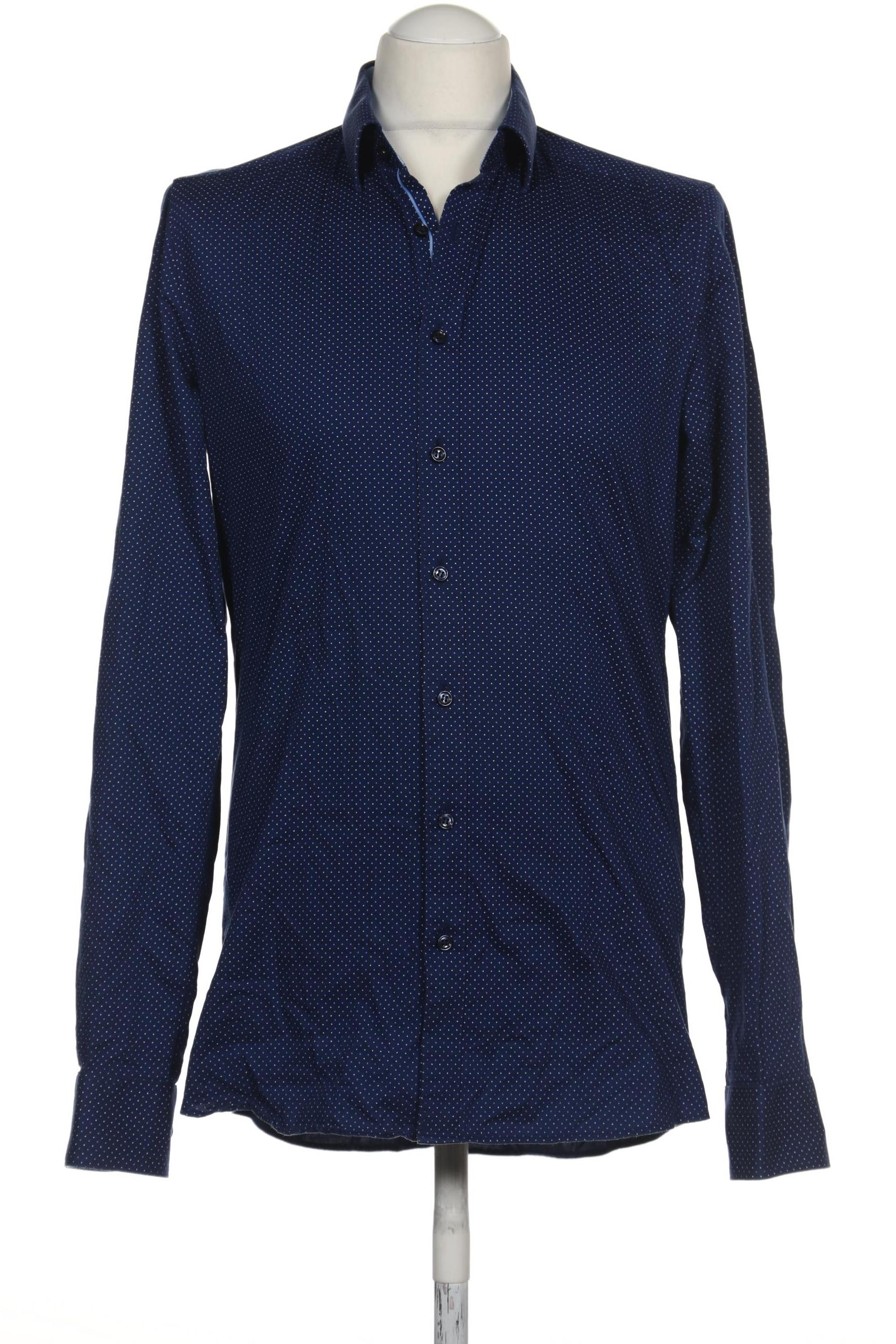 

Olymp Herren Hemd, marineblau
