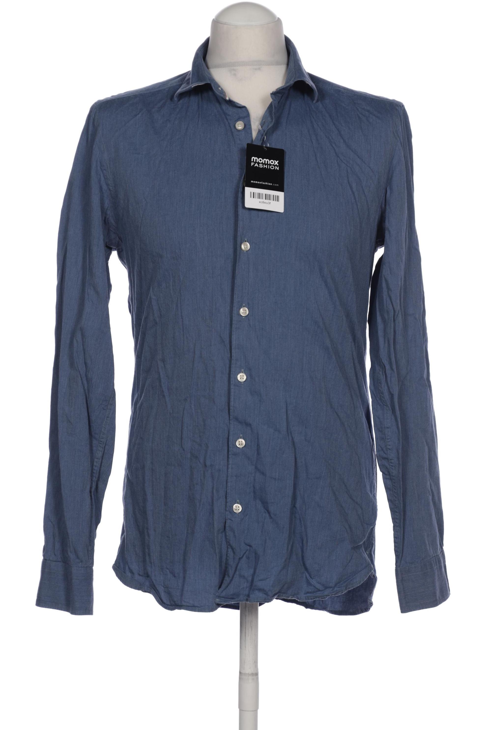 

Olymp Herren Hemd, blau