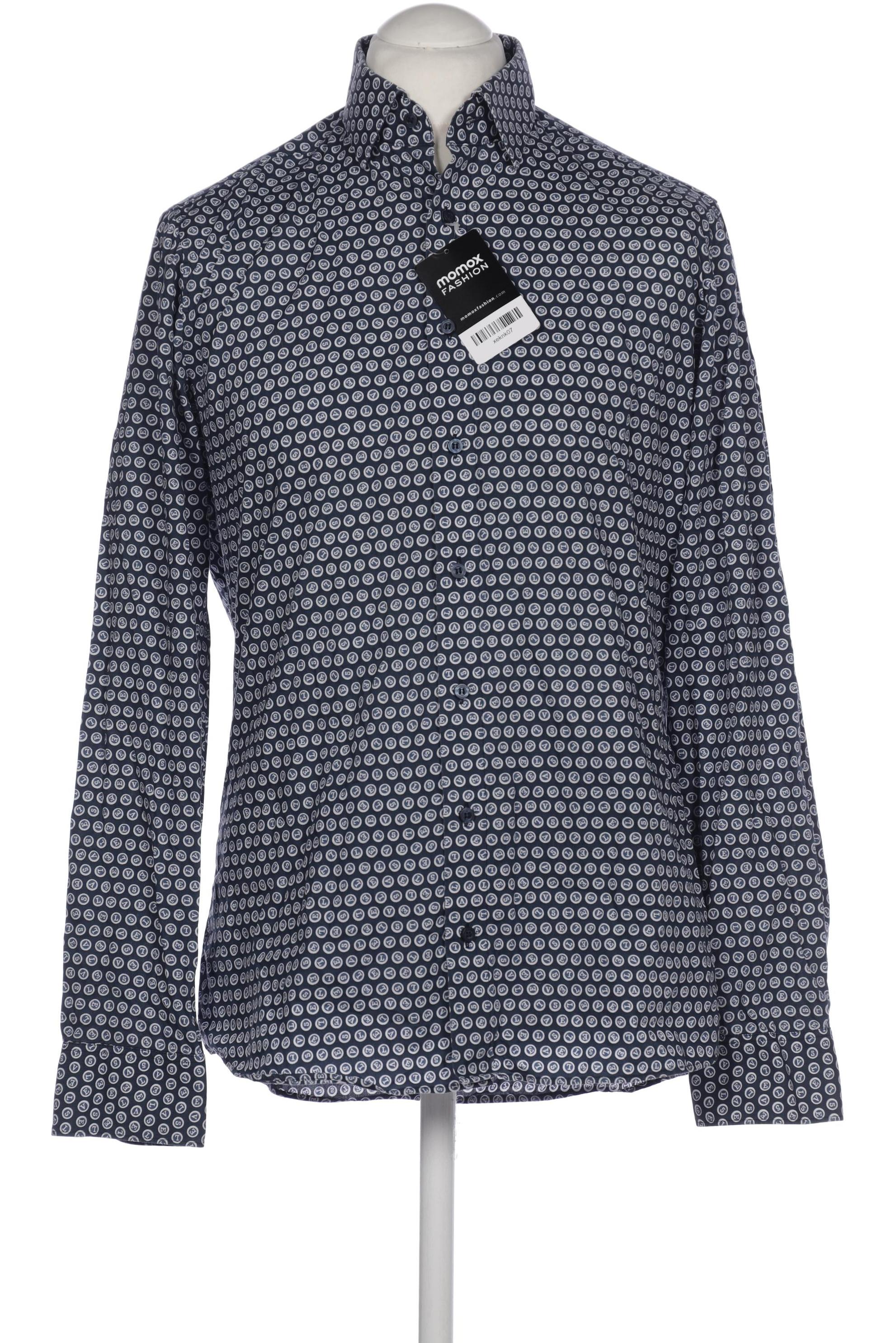 

Olymp Herren Hemd, marineblau, Gr. 52