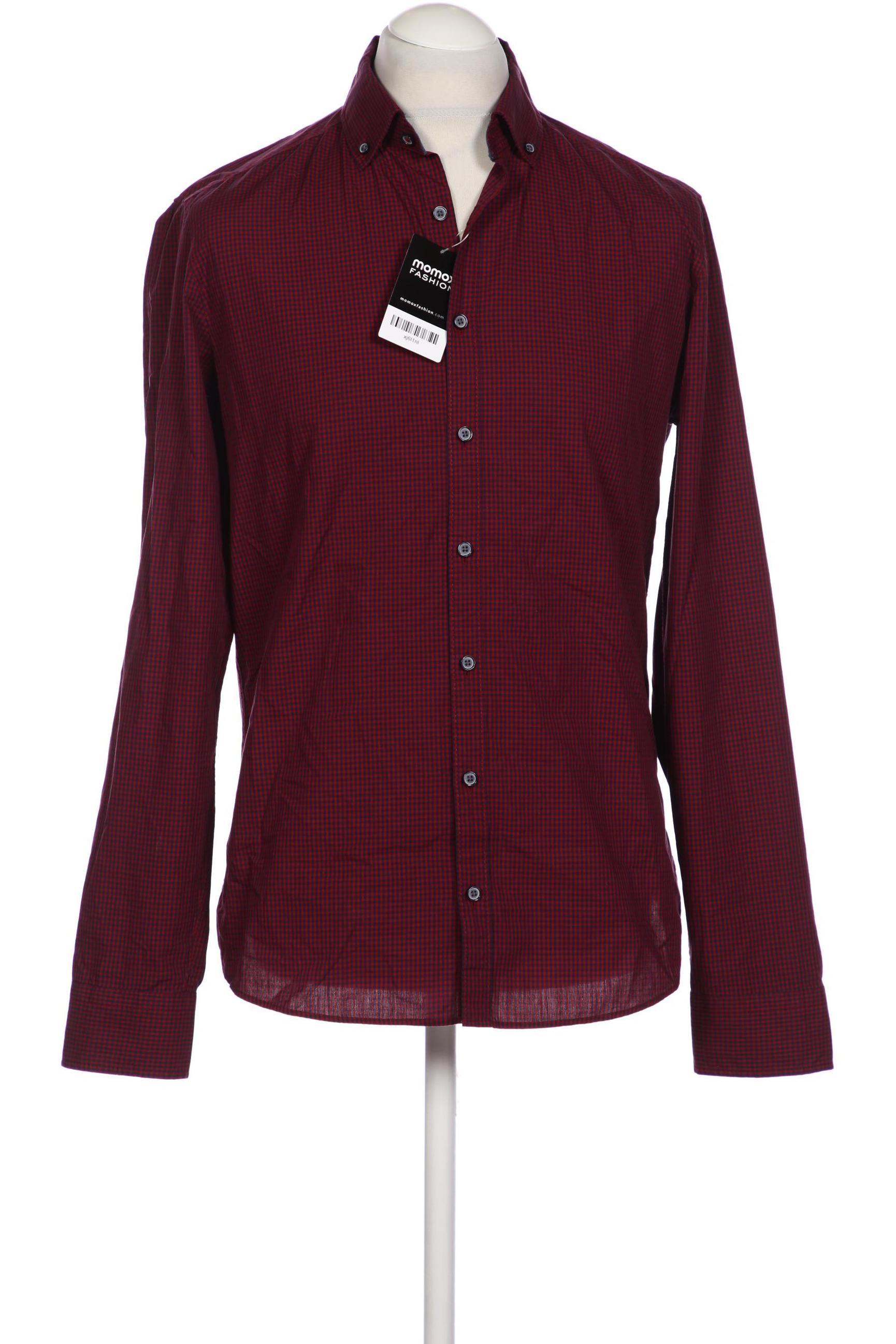 

Olymp Herren Hemd, bordeaux, Gr. 52