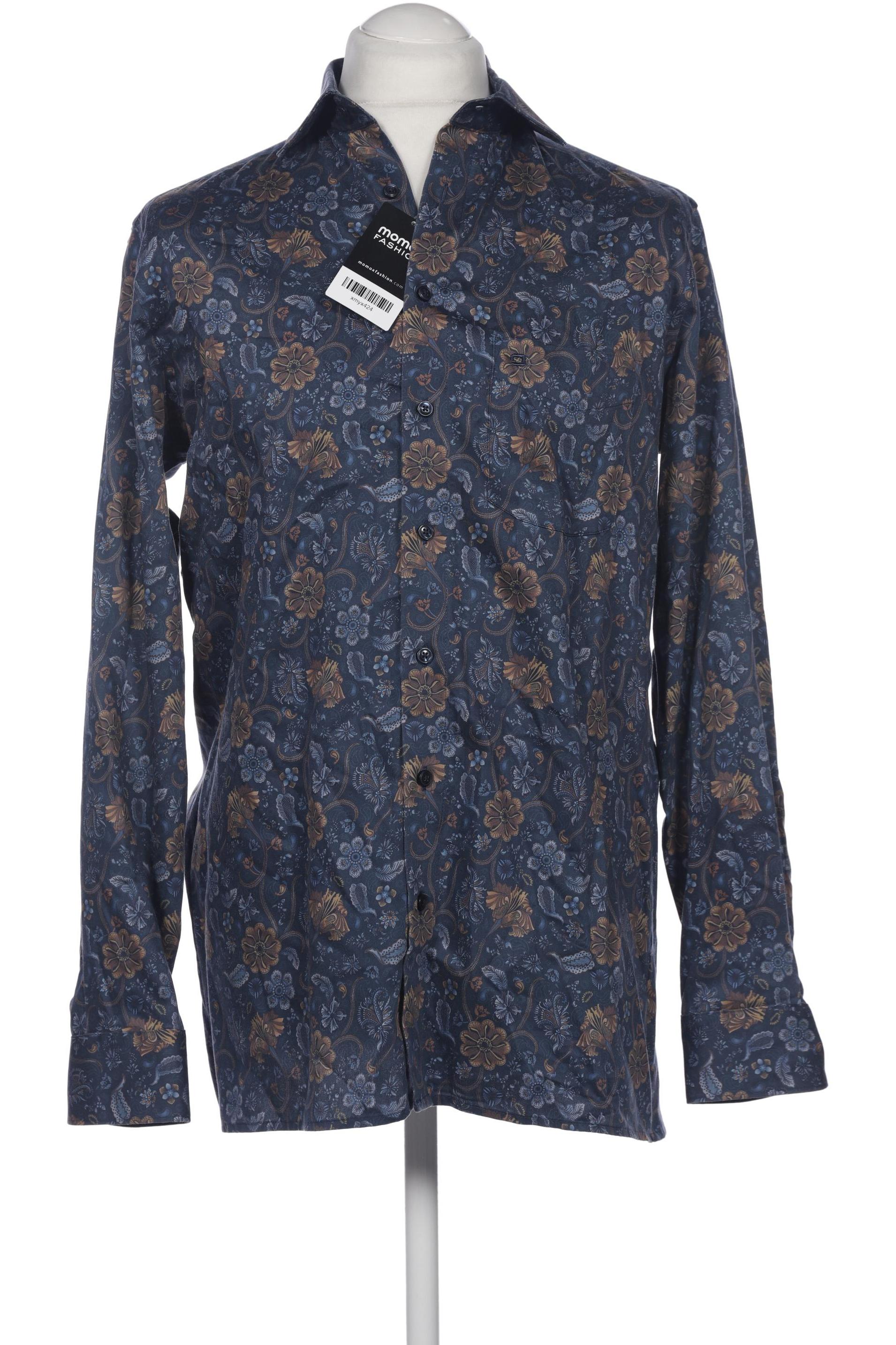 

Olymp Herren Hemd, marineblau, Gr. 50