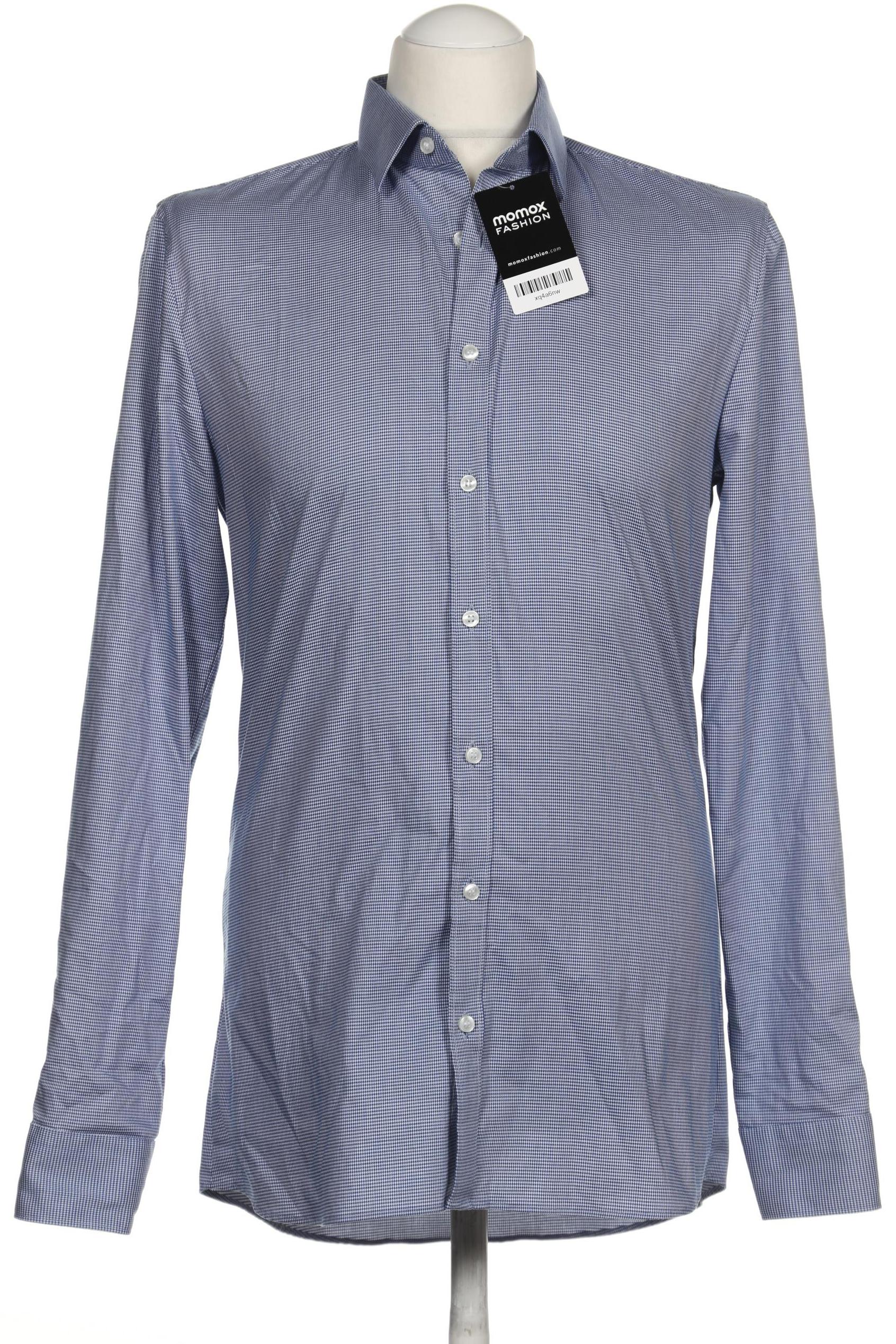 

Olymp Herren Hemd, blau