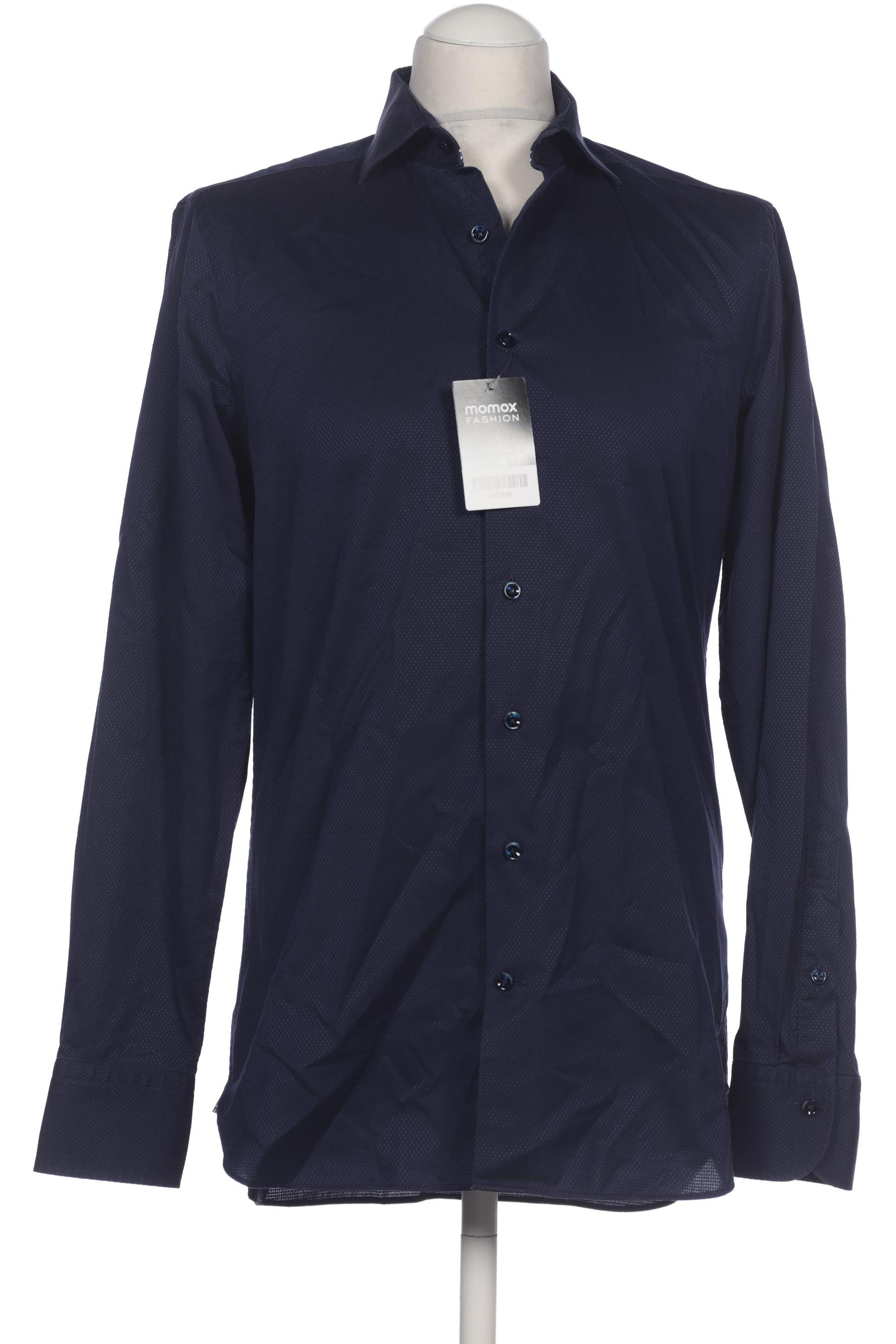 

Olymp Herren Hemd, marineblau, Gr. 48