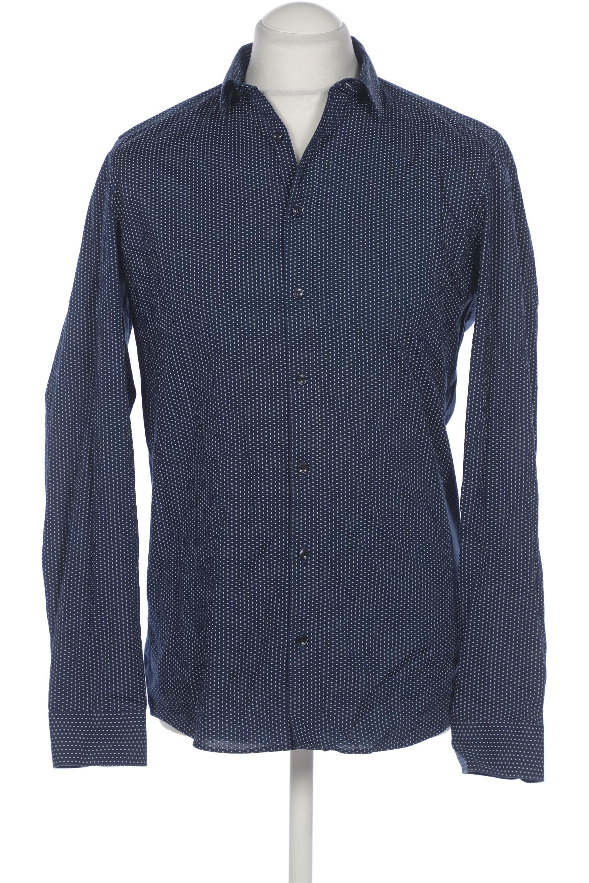 

Olymp Herren Hemd, marineblau, Gr. 50