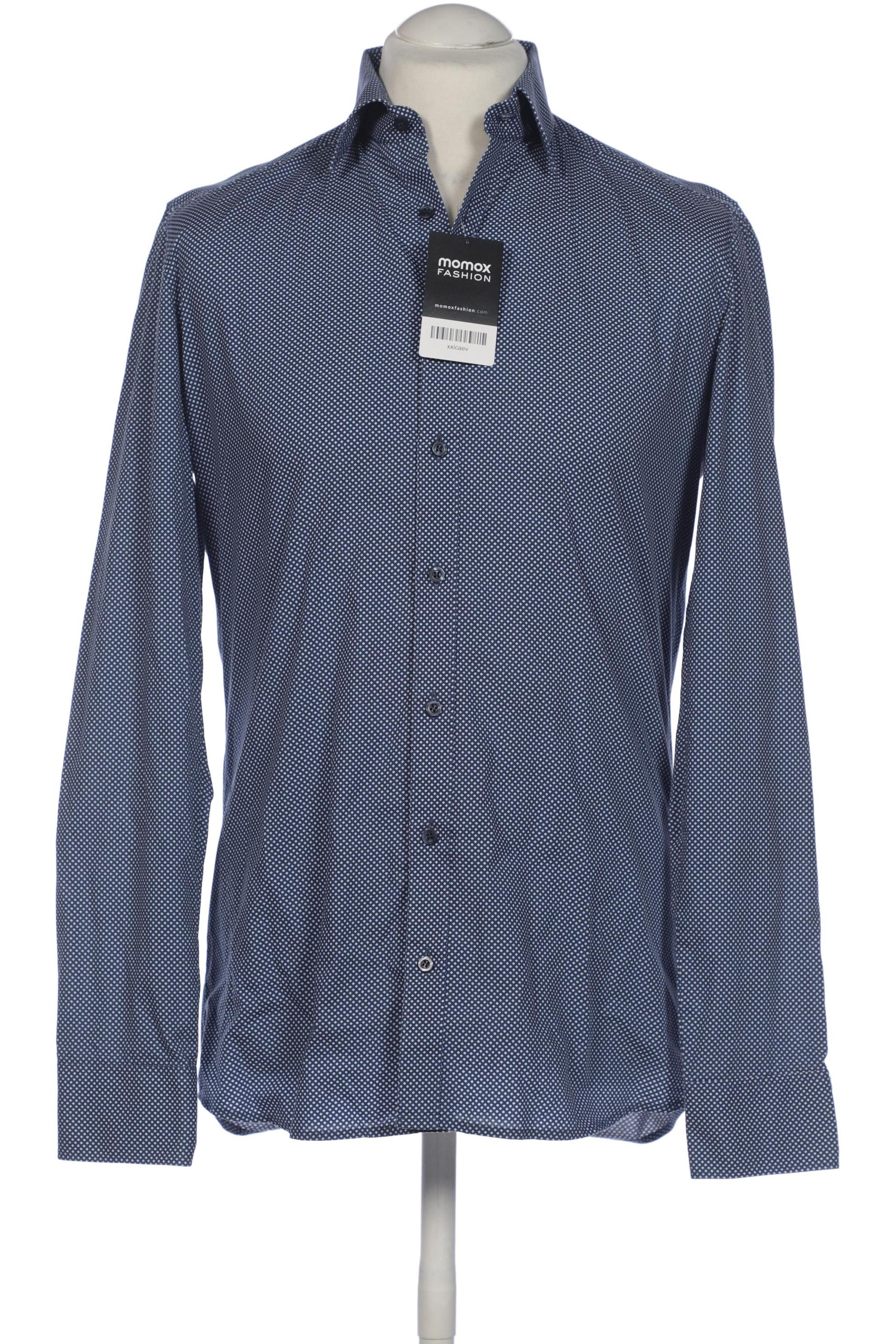 

Olymp Herren Hemd, marineblau, Gr. 48