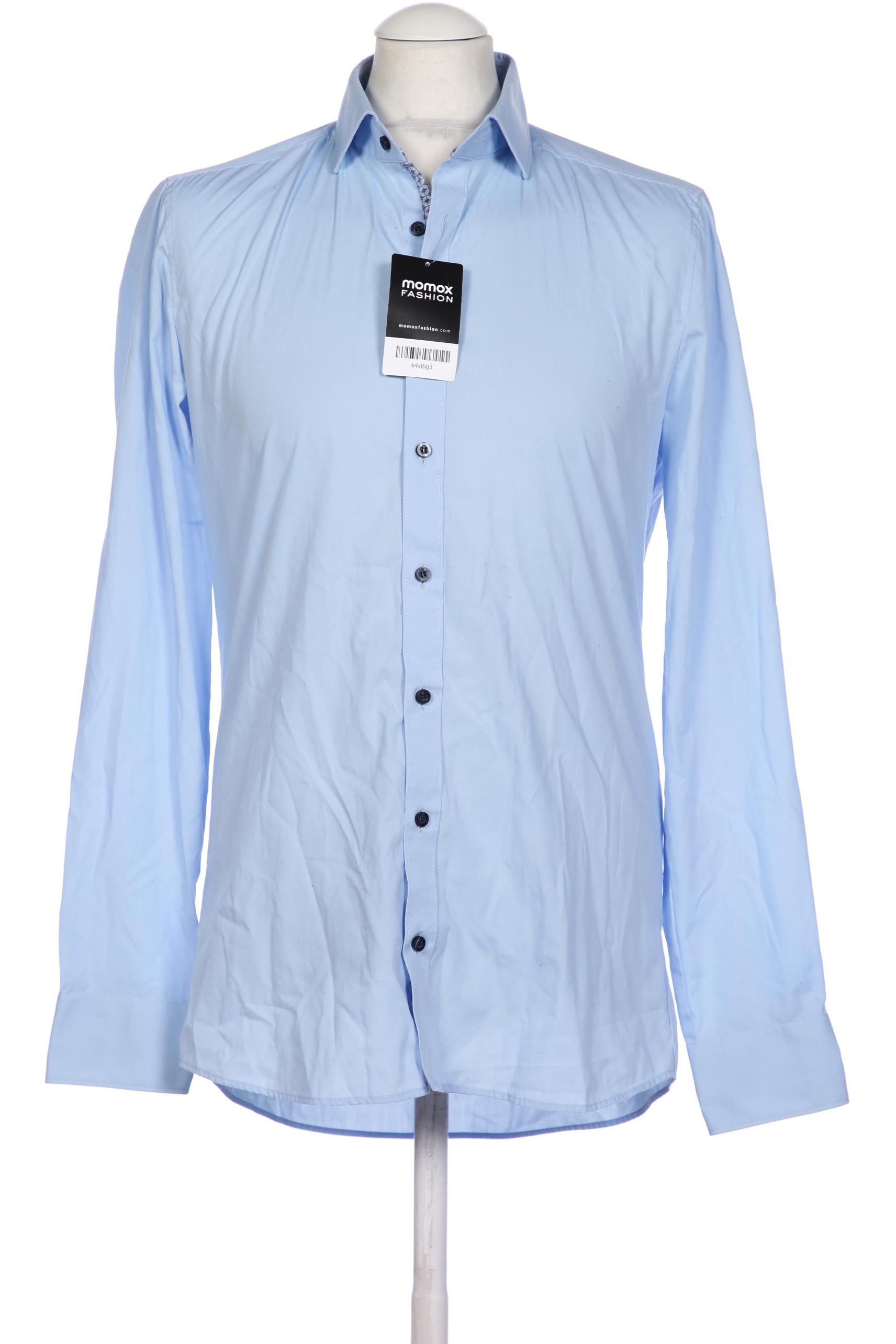 

Olymp Herren Hemd, blau