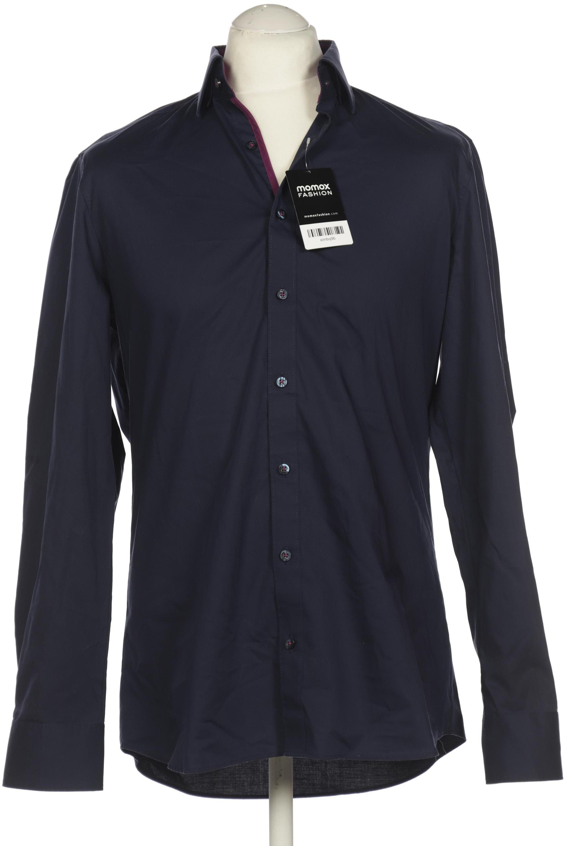 

Olymp Herren Hemd, marineblau, Gr. 52