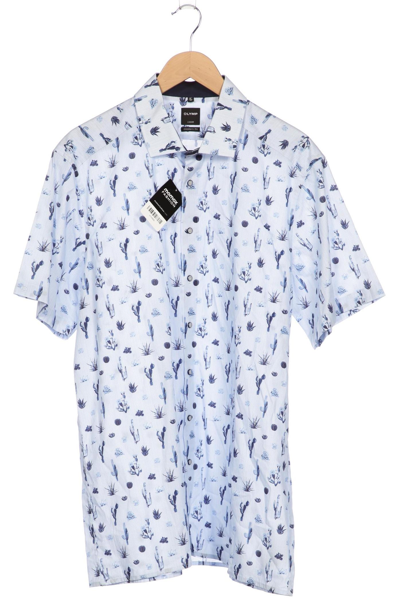 

Olymp Herren Hemd, blau, Gr. 56