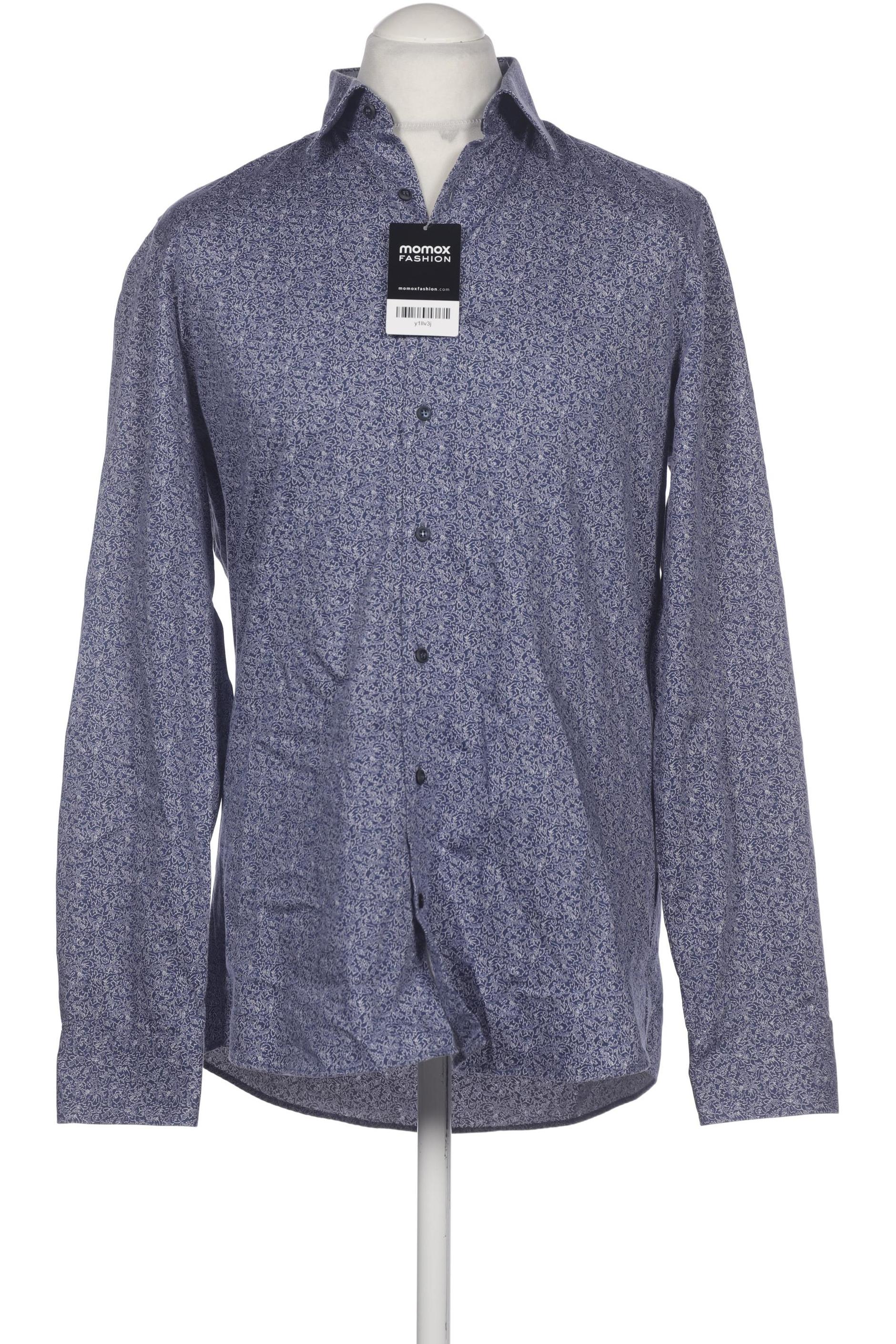 

Olymp Herren Hemd, marineblau, Gr. 52