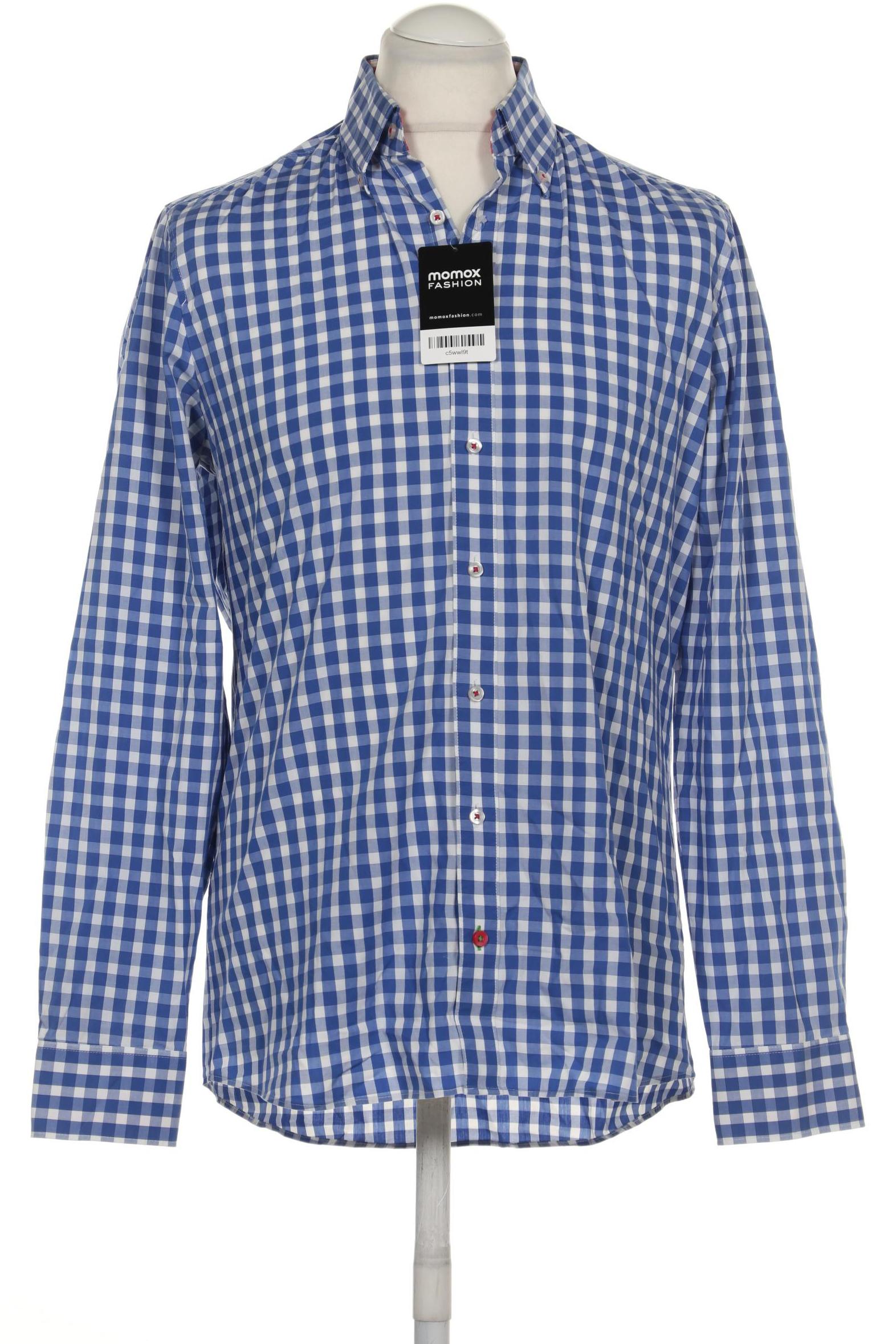 Thumbnail - Olymp Herren Hemd, blau, Gr. 52