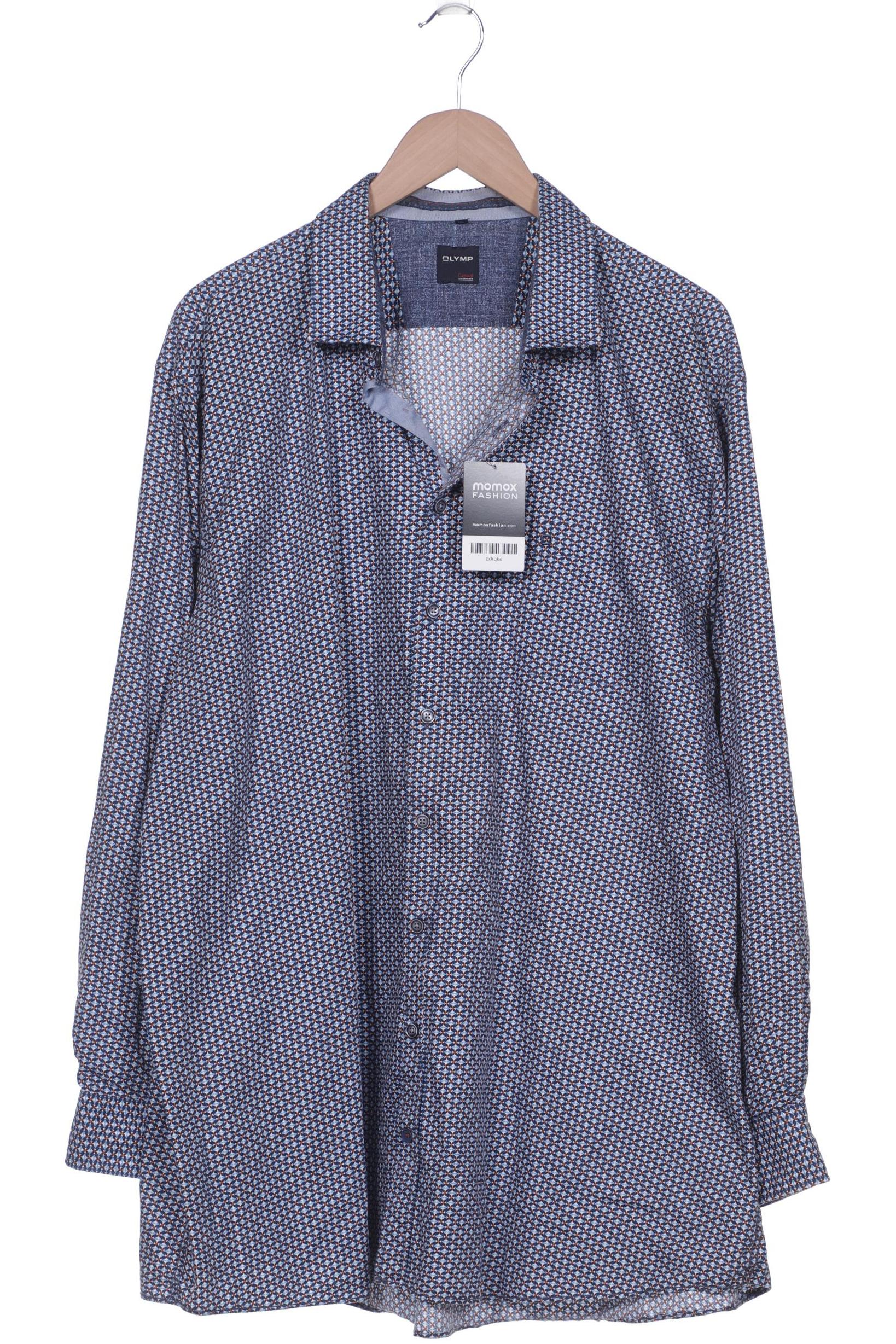 

Olymp Herren Hemd, blau