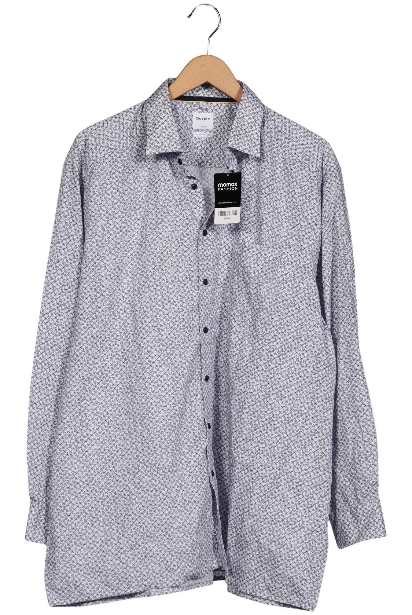 

Olymp Herren Hemd, blau, Gr. 56