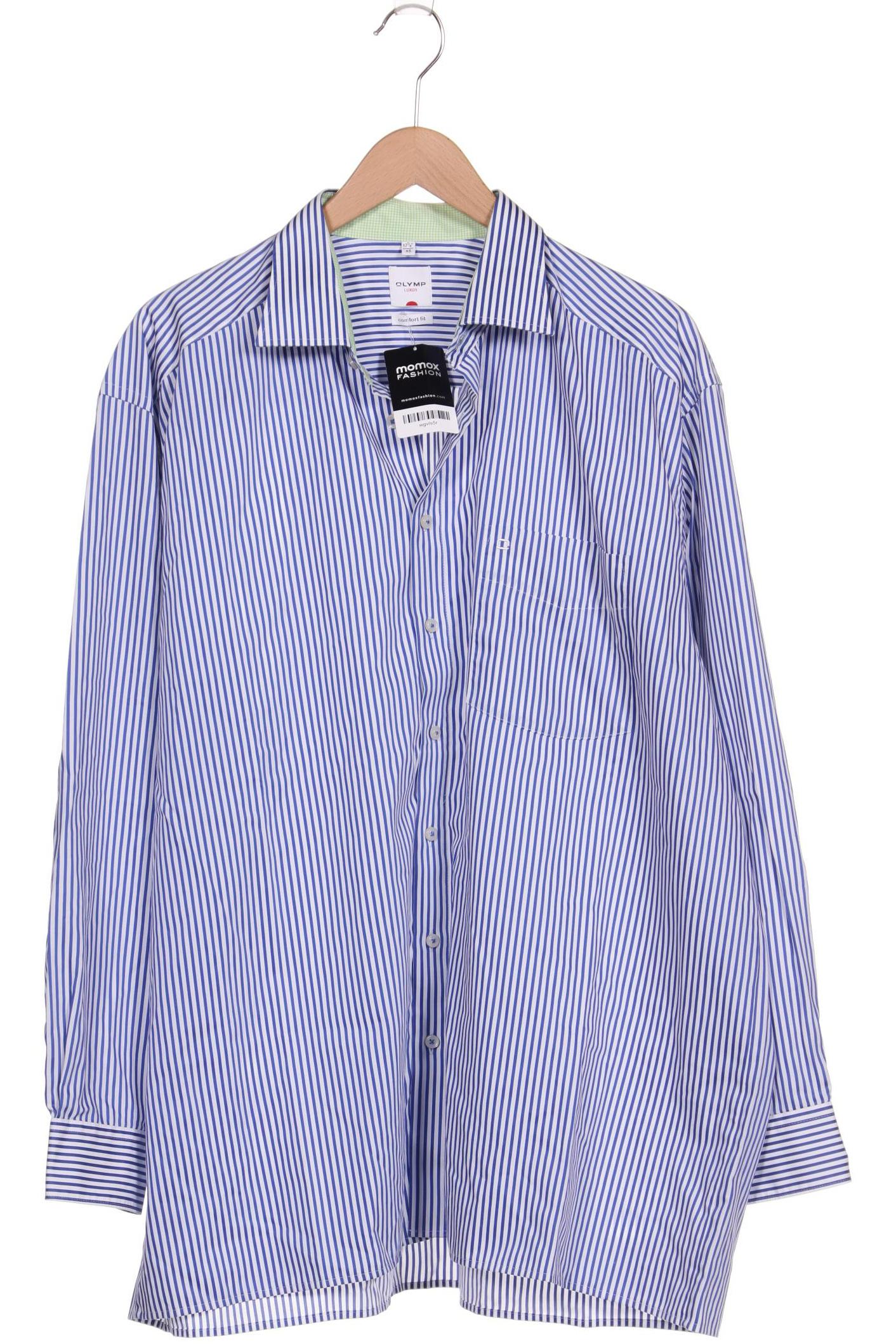 

Olymp Herren Hemd, blau