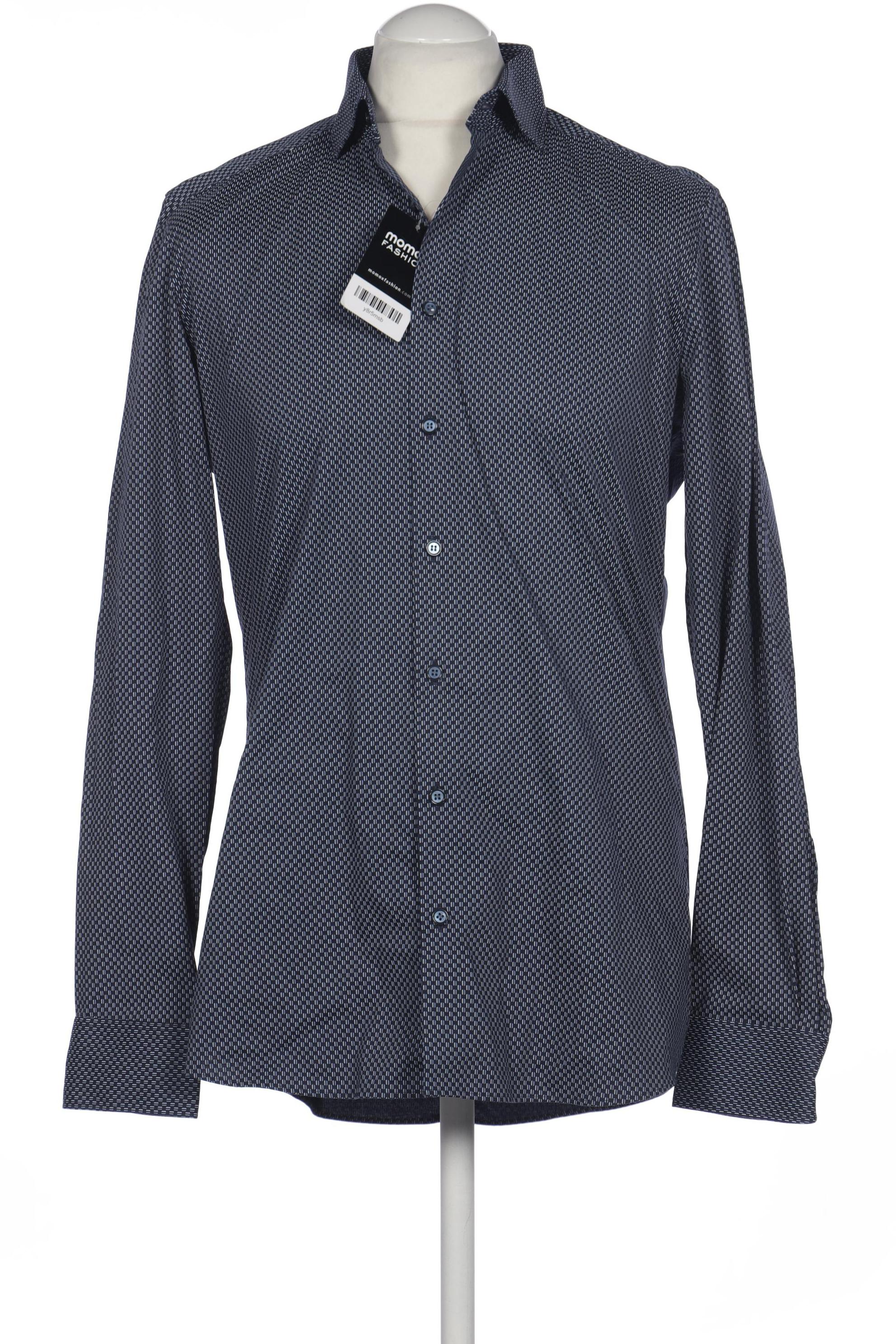 

Olymp Herren Hemd, marineblau, Gr. 52