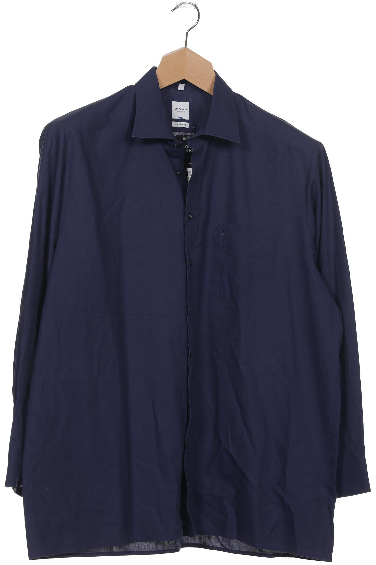 

Olymp Herren Hemd, blau, Gr. 56