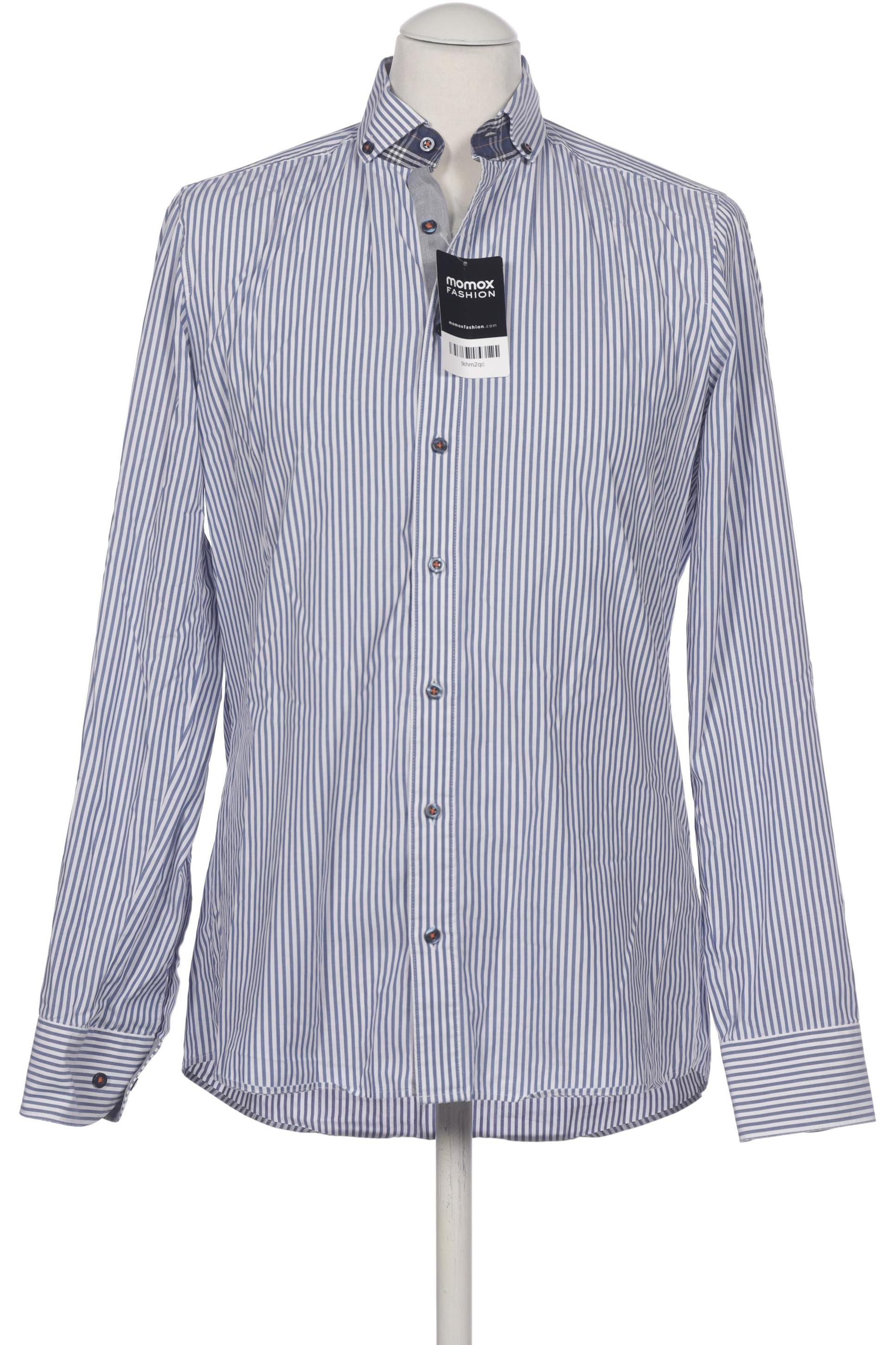 Thumbnail - Olymp Herren Hemd, blau, Gr. 48