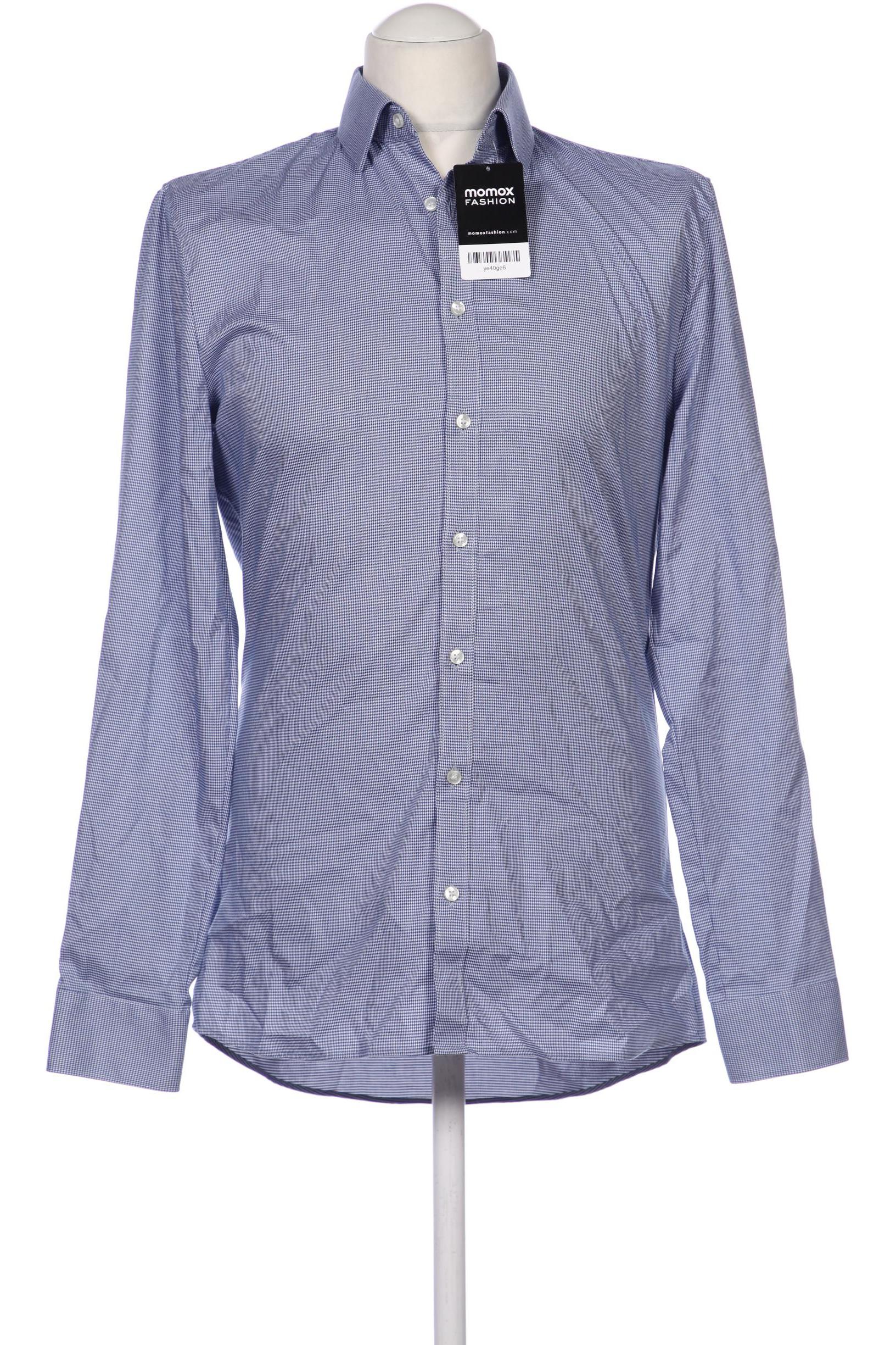

Olymp Herren Hemd, blau