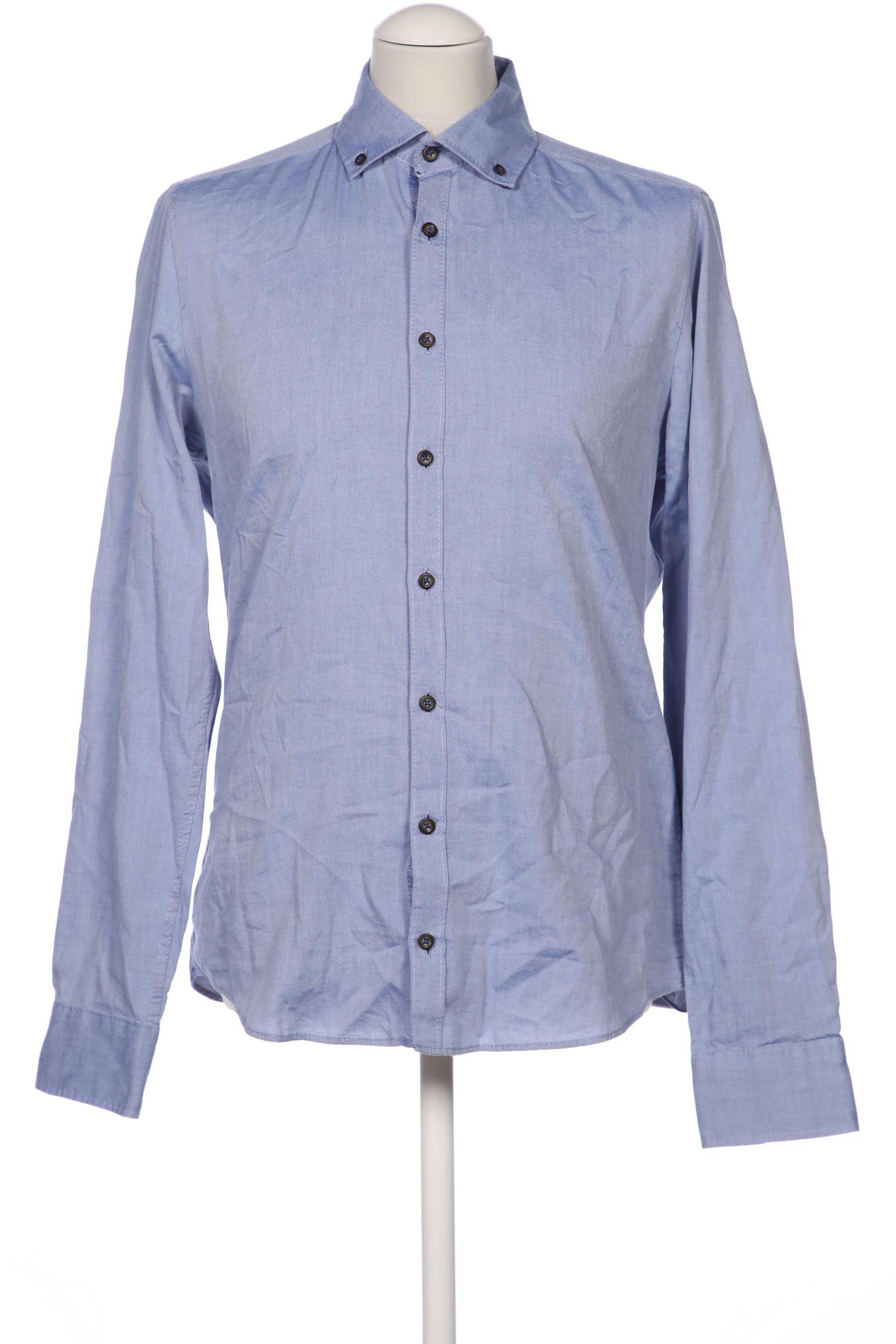 

Olymp Herren Hemd, blau