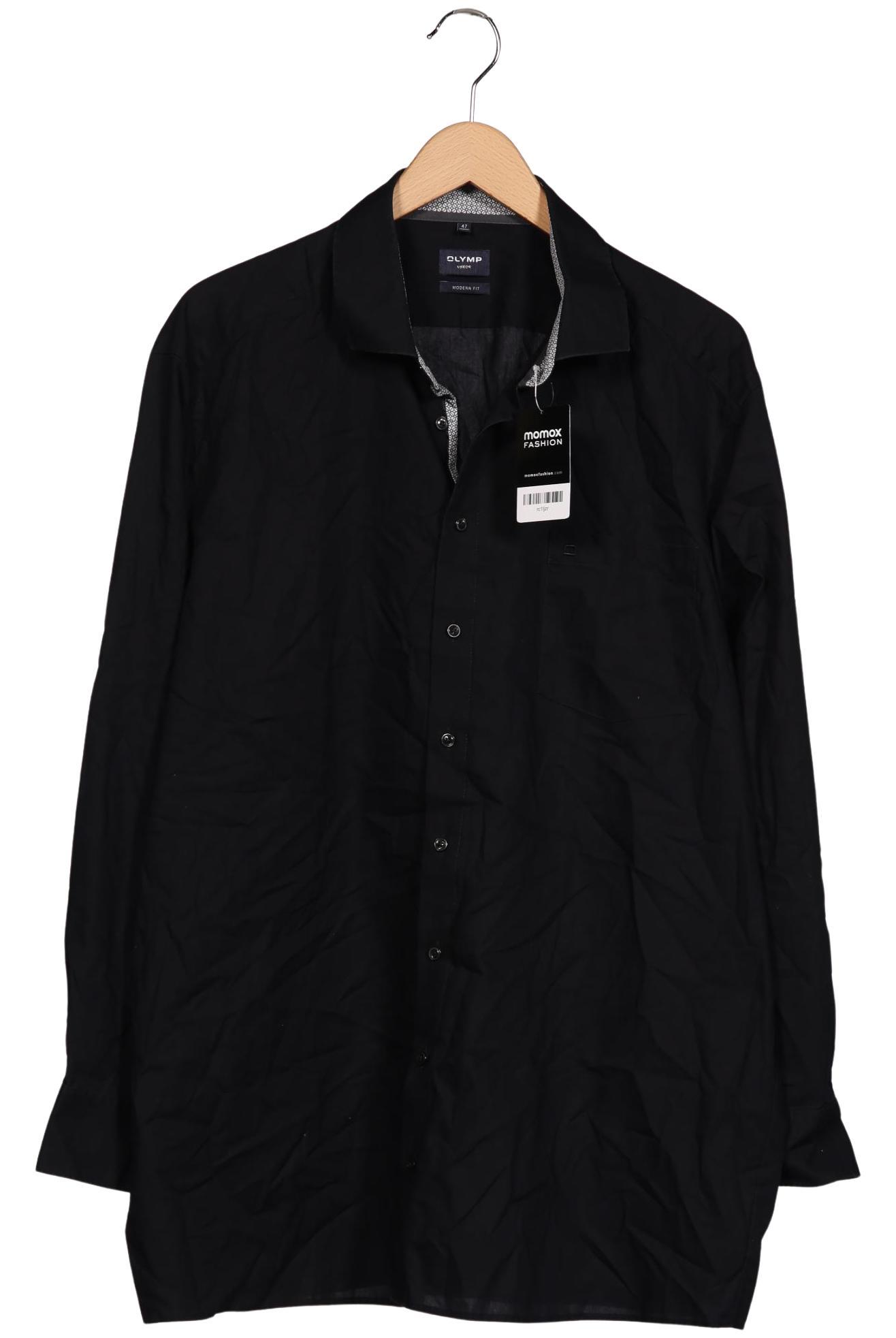 Thumbnail - Olymp Herren Hemd, schwarz, Gr. 58