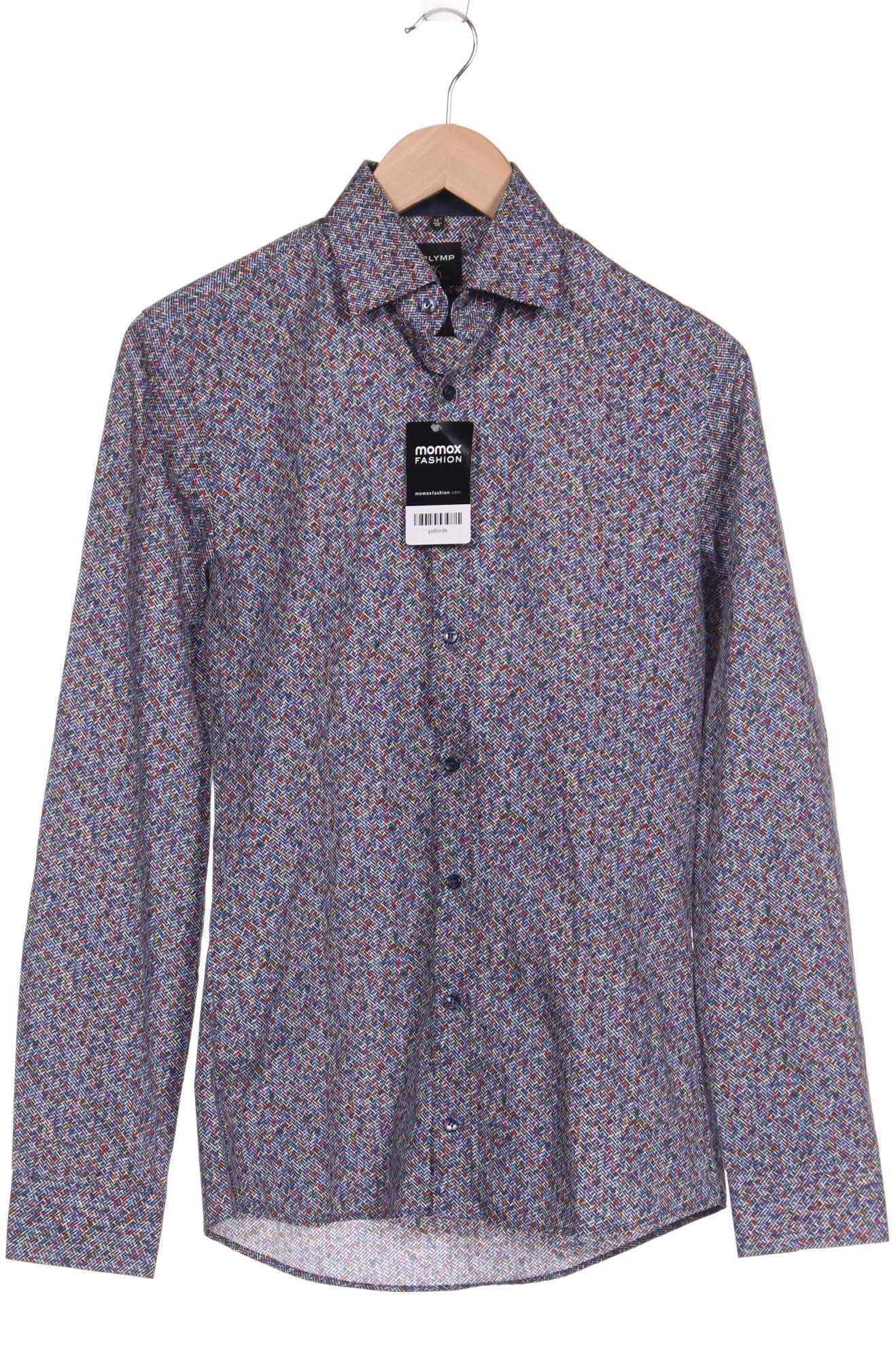 

Olymp Herren Hemd, blau