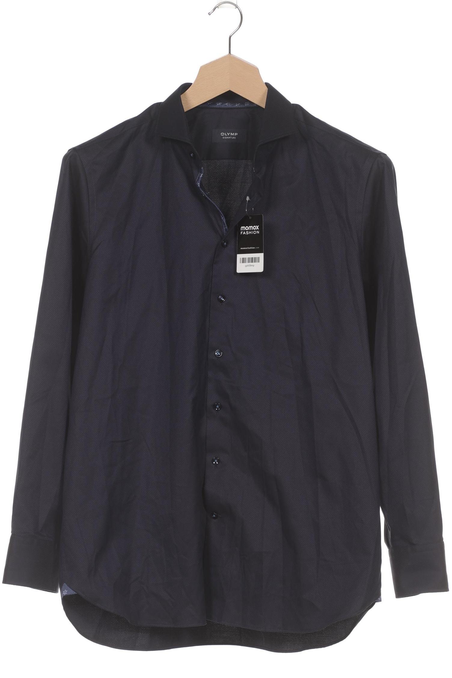

Olymp Herren Hemd, marineblau, Gr. 56