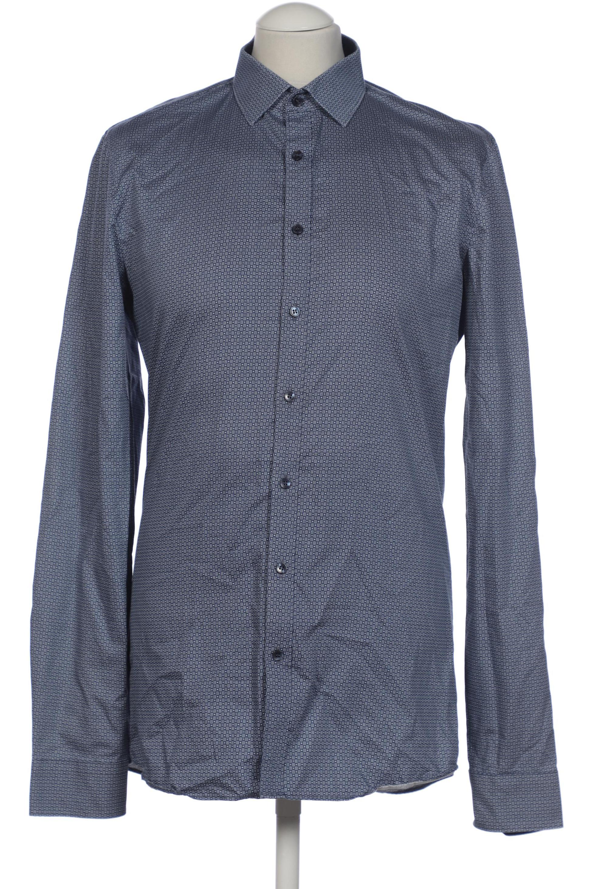 

Olymp Herren Hemd, blau
