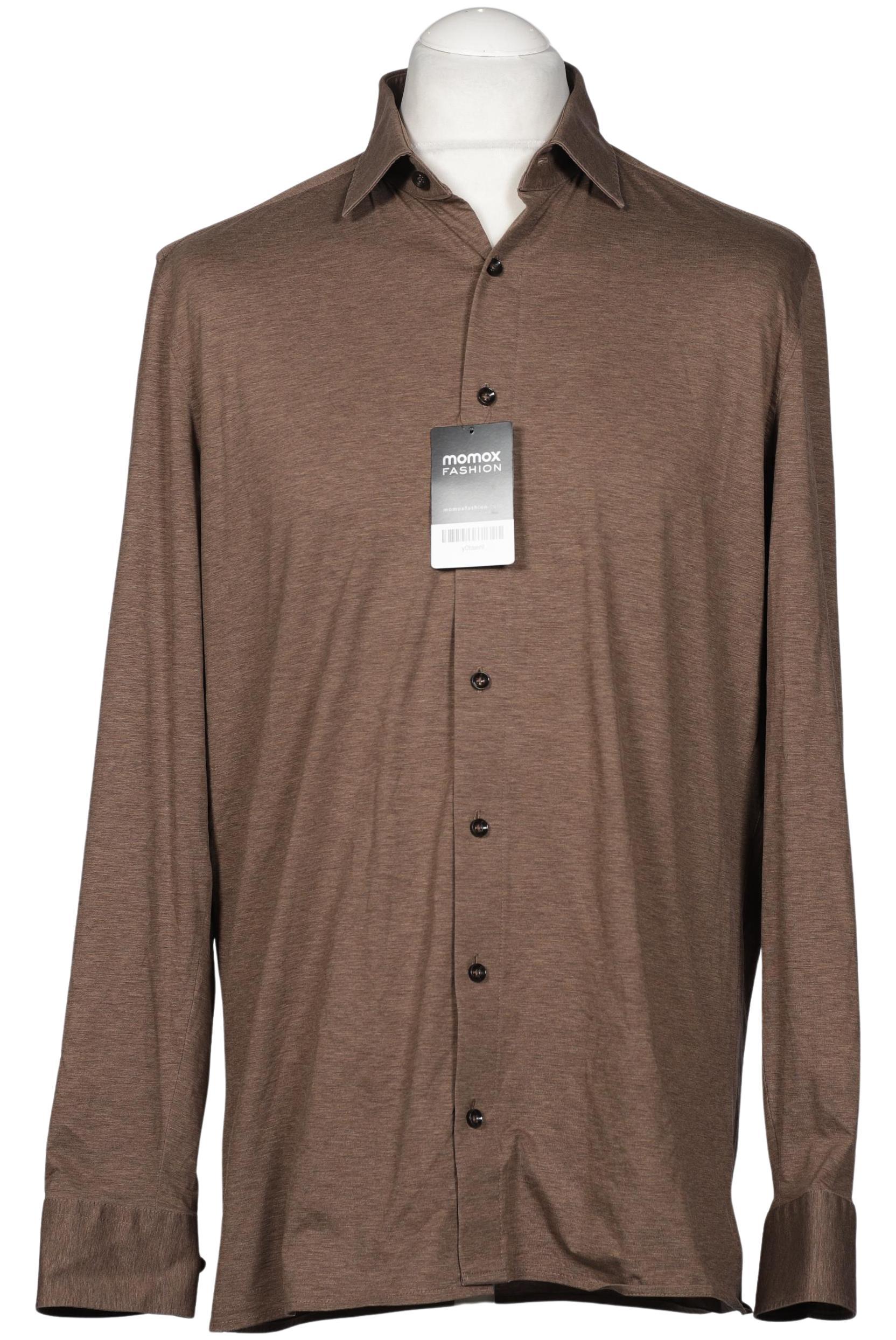 

Olymp Herren Hemd, braun, Gr. 52