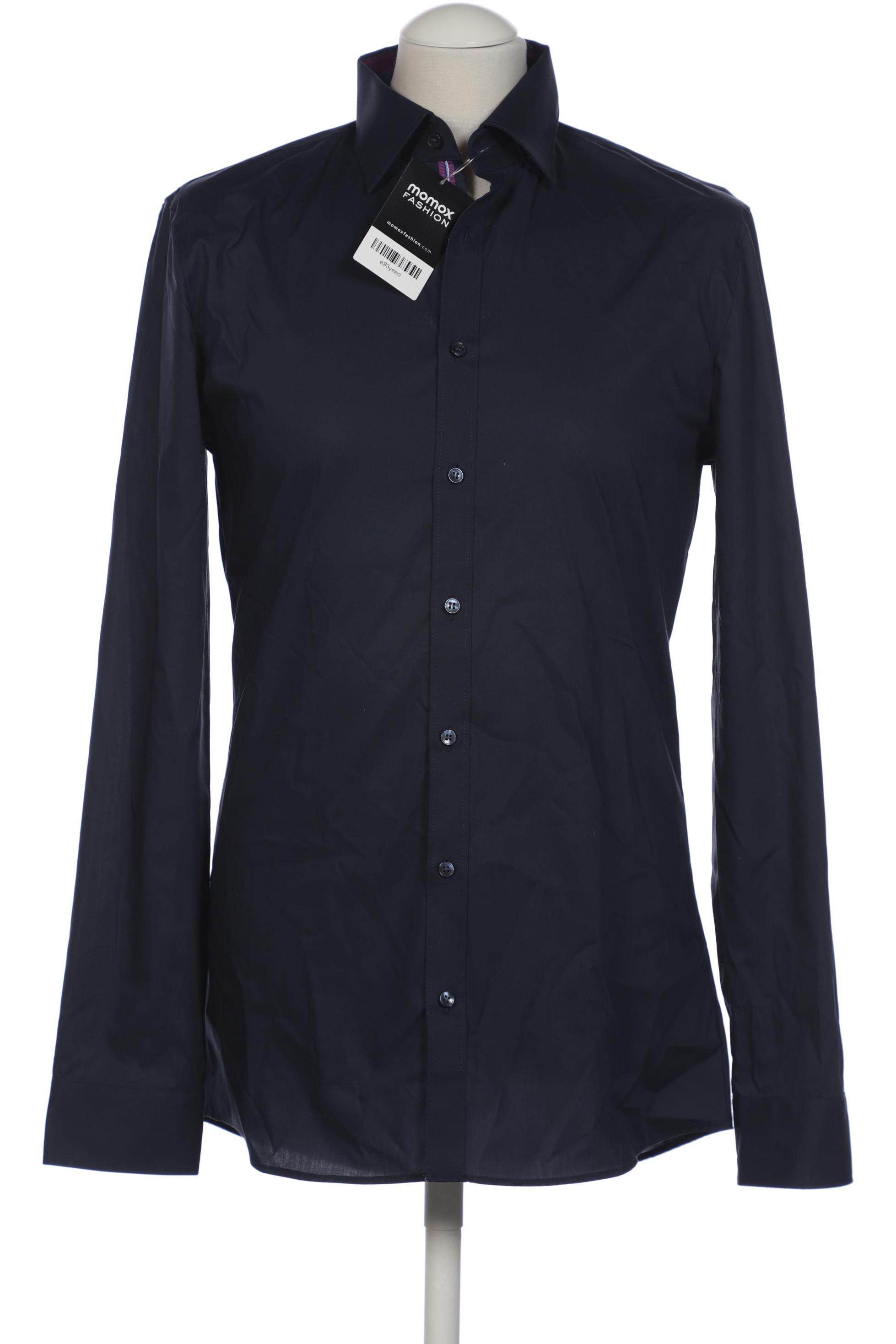 

Olymp Herren Hemd, marineblau, Gr. 50