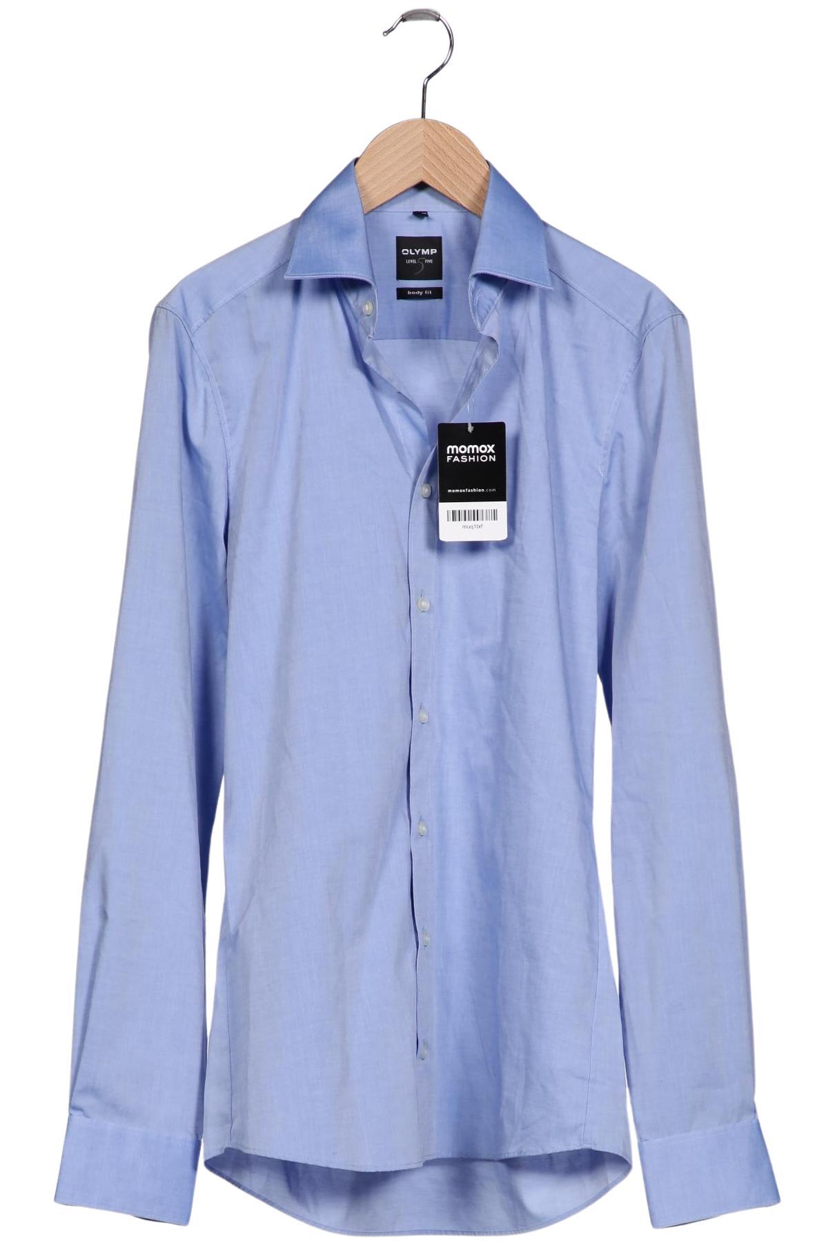 

Olymp Herren Hemd, blau, Gr. 44