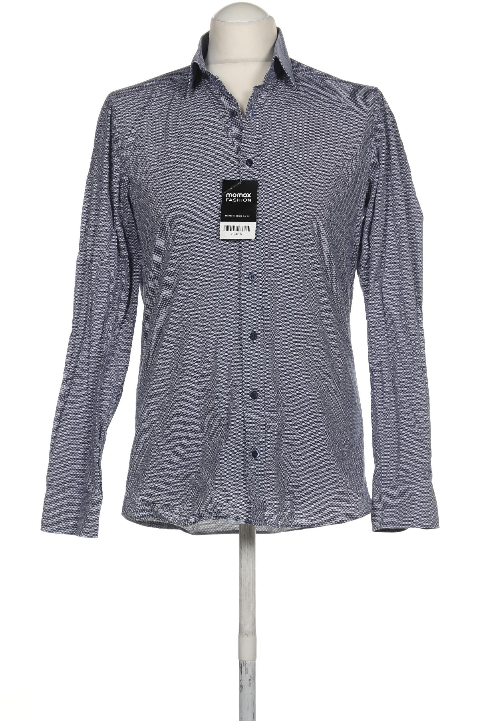 

Olymp Herren Hemd, blau