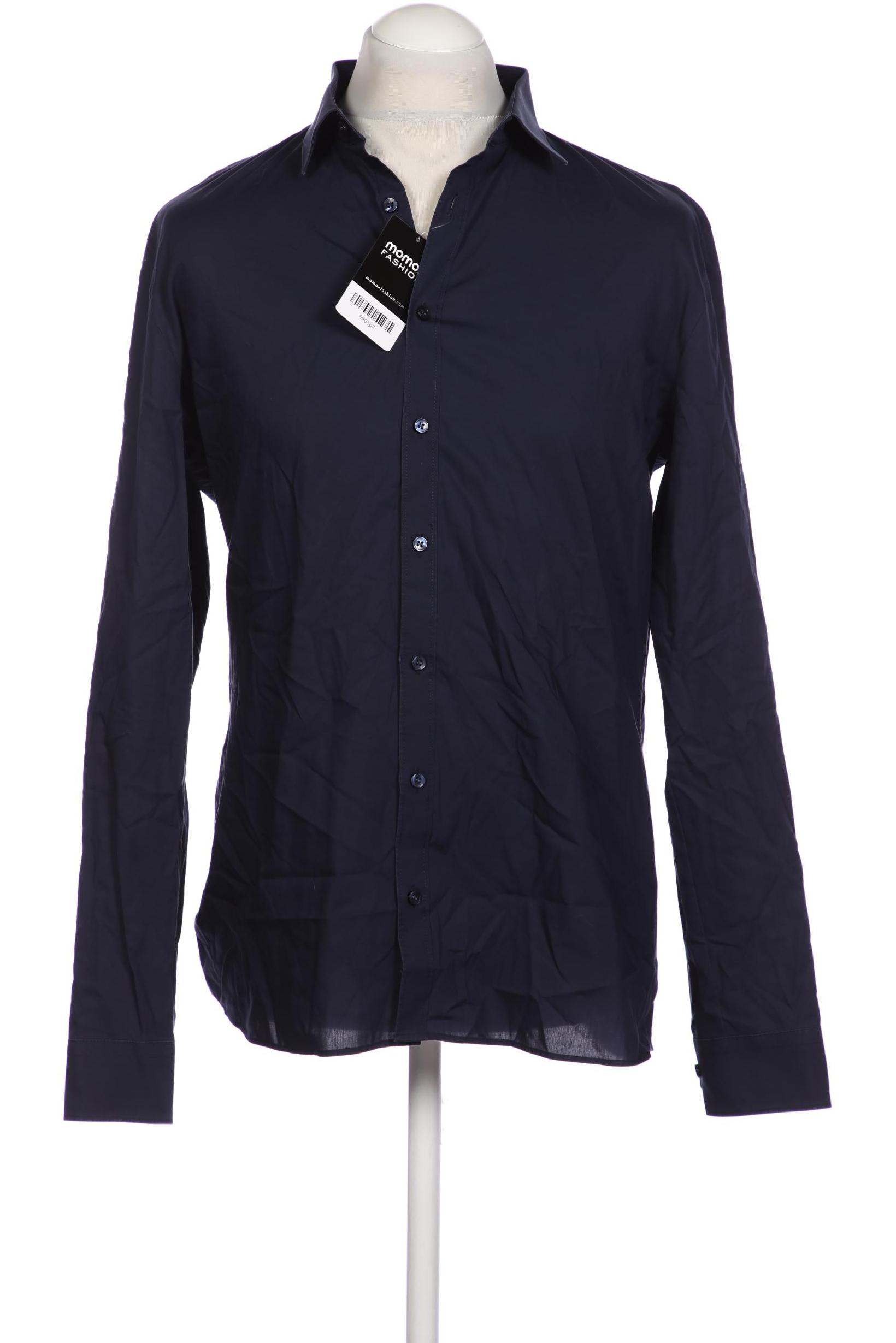 

Olymp Herren Hemd, marineblau, Gr. 52