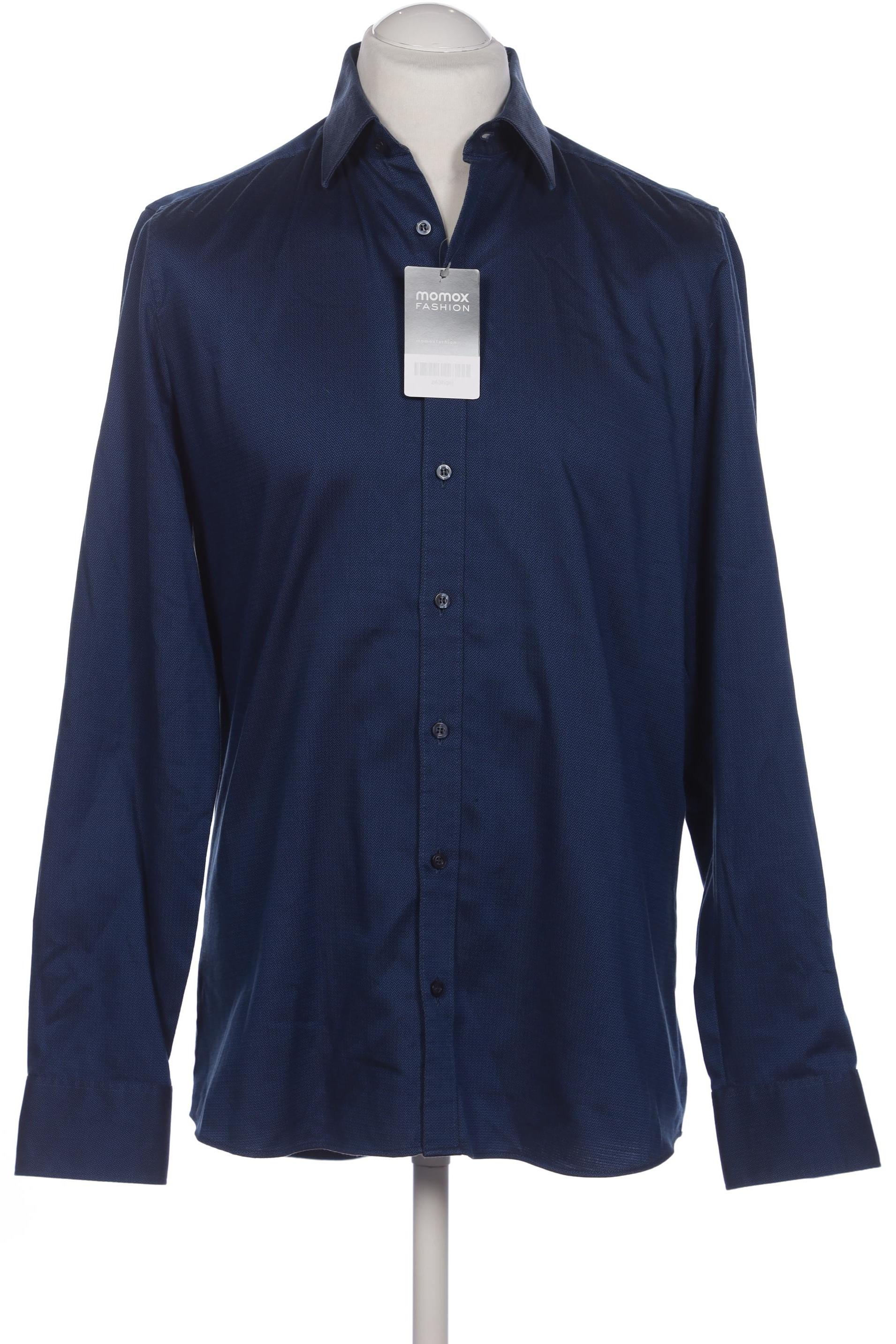 

Olymp Herren Hemd, marineblau, Gr. 52
