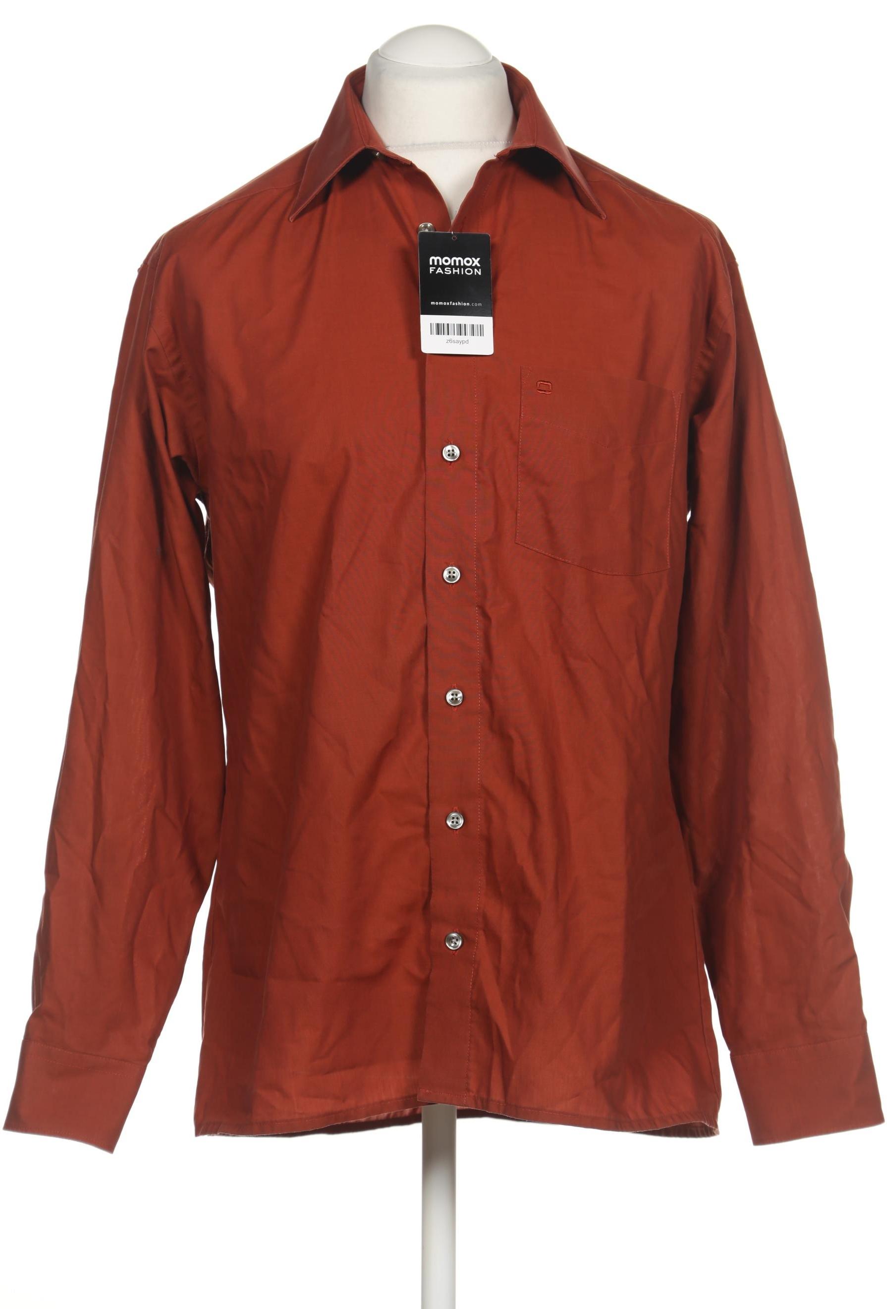 

Olymp Herren Hemd, orange, Gr. 48