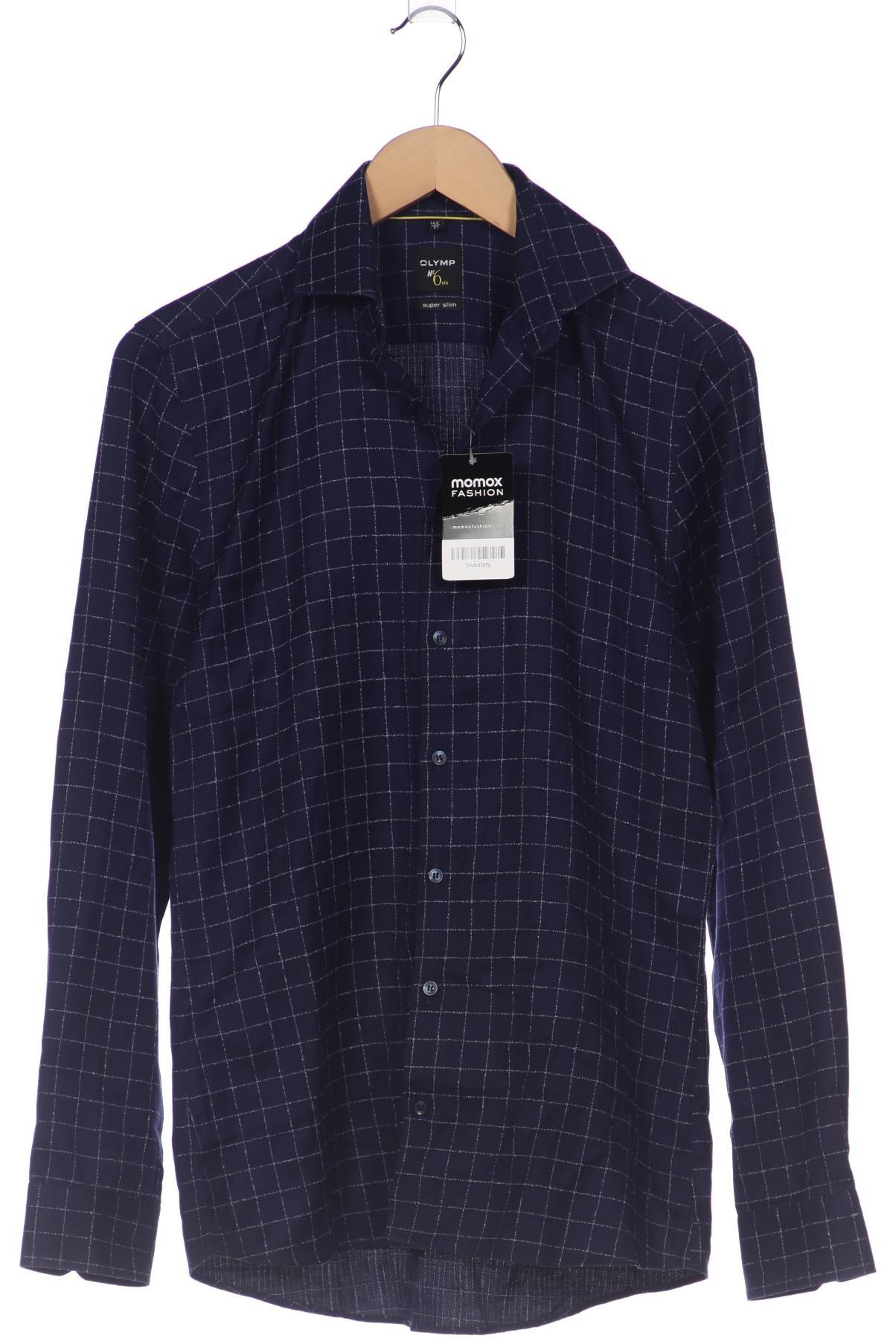 

Olymp Herren Hemd, marineblau, Gr. 44