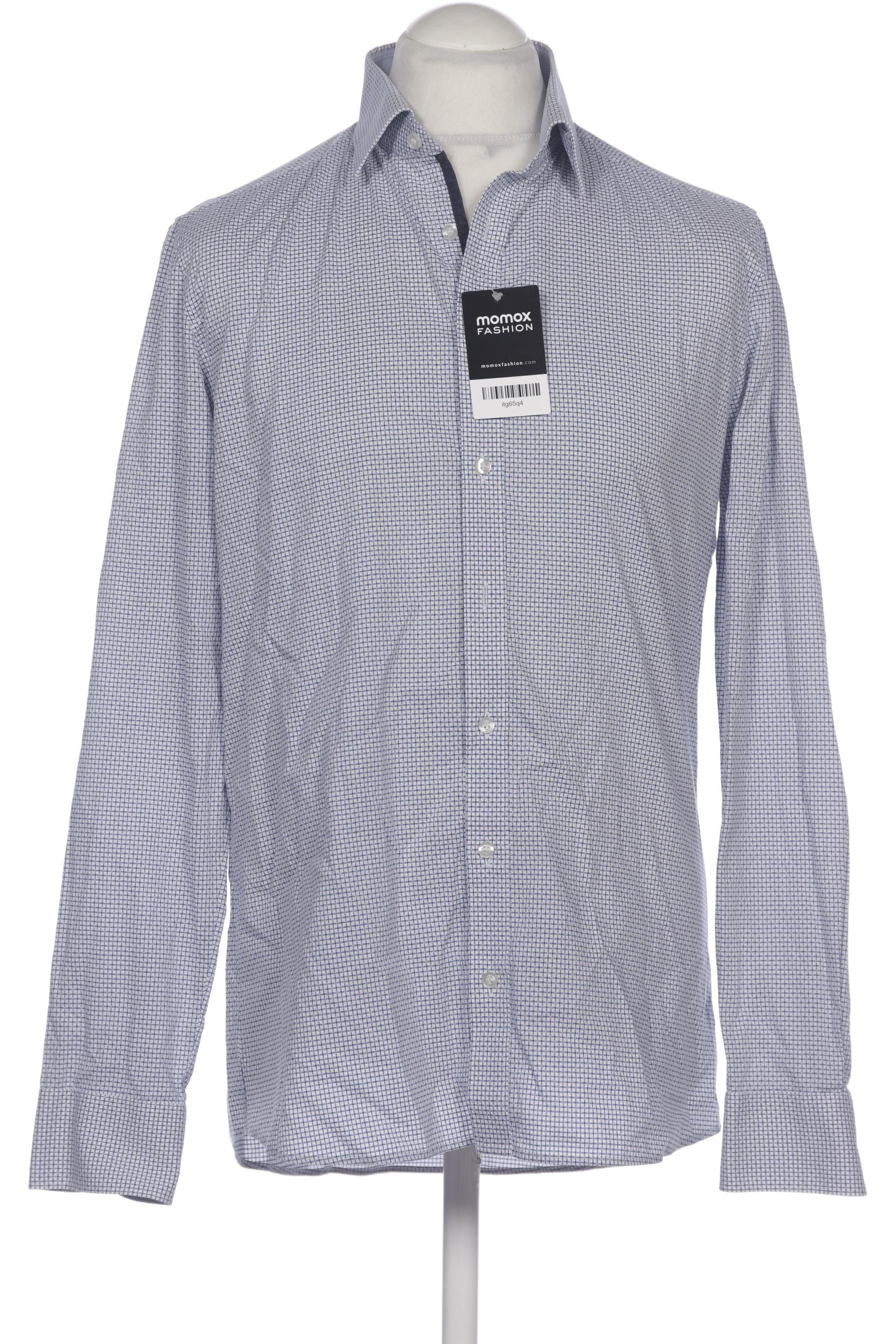 Thumbnail - Olymp Herren Hemd, blau, Gr. 52