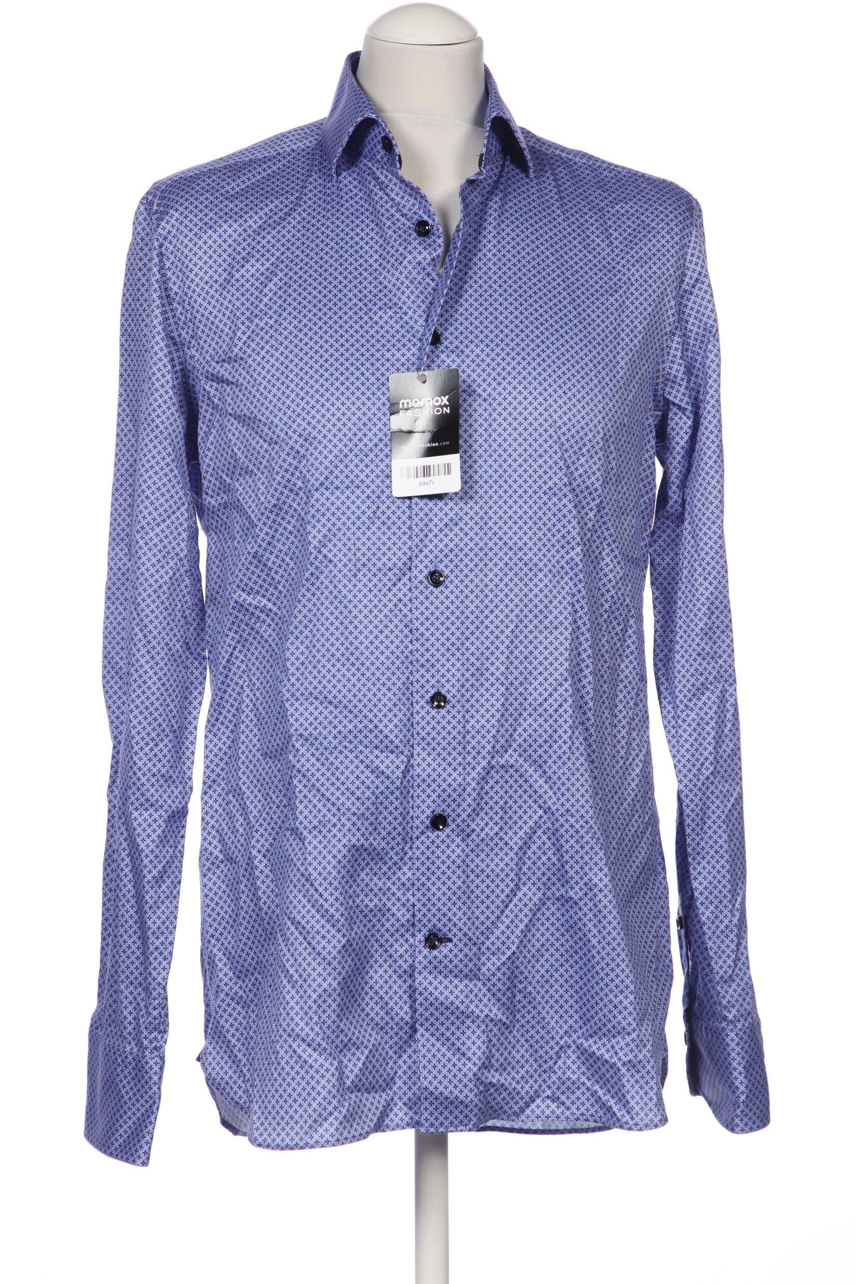 

Olymp Herren Hemd, blau