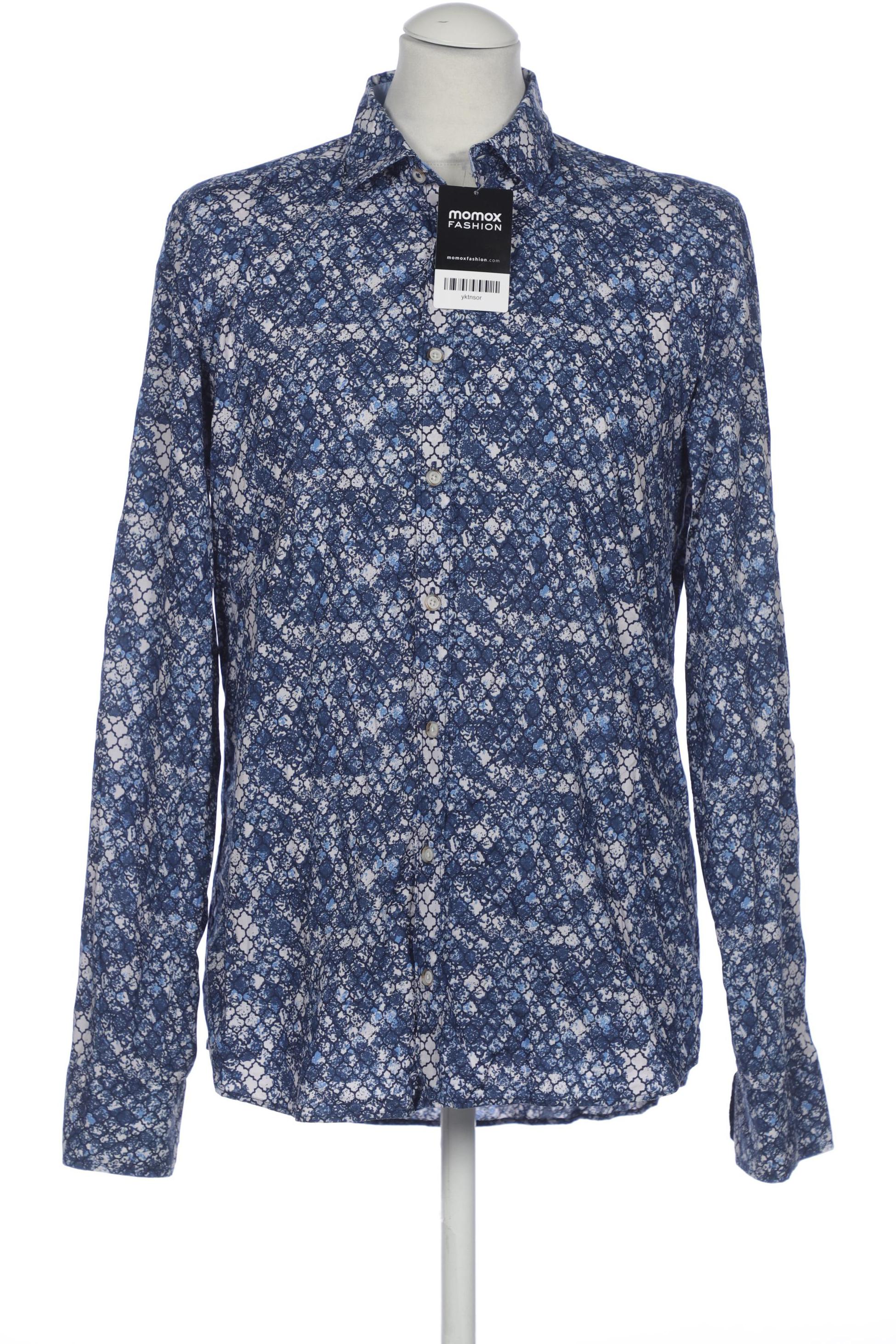 Thumbnail - Olymp Herren Hemd, blau, Gr. 52