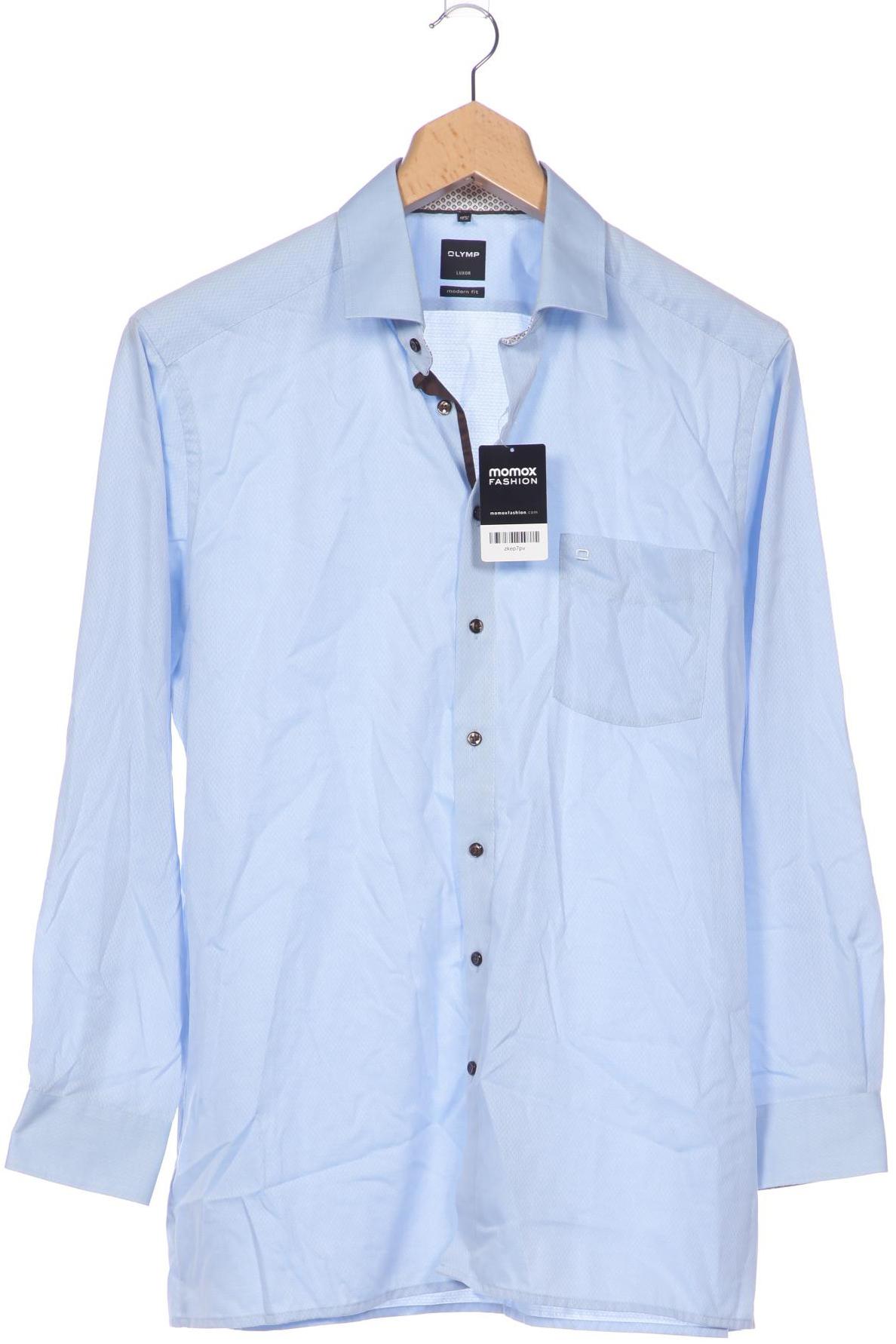 

Olymp Herren Hemd, blau, Gr. 56