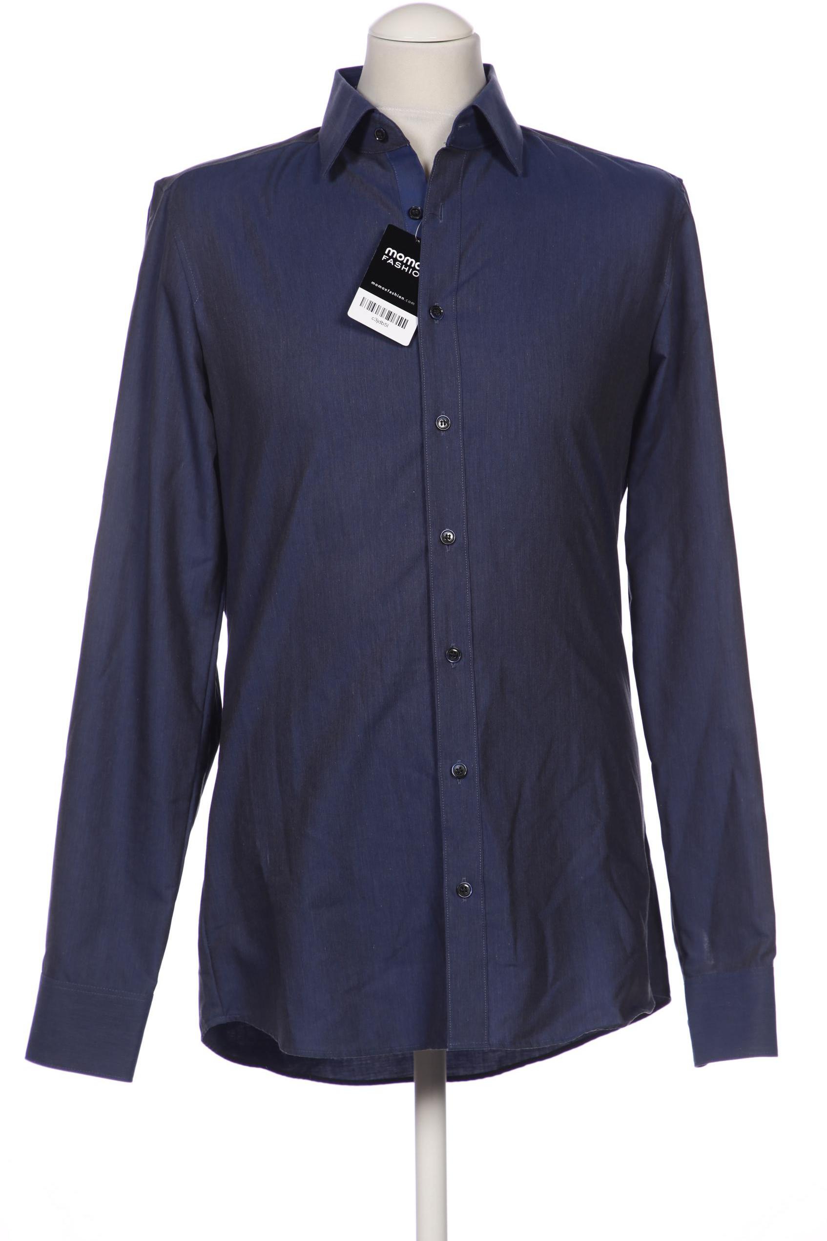 

Olymp Herren Hemd, marineblau, Gr. 50