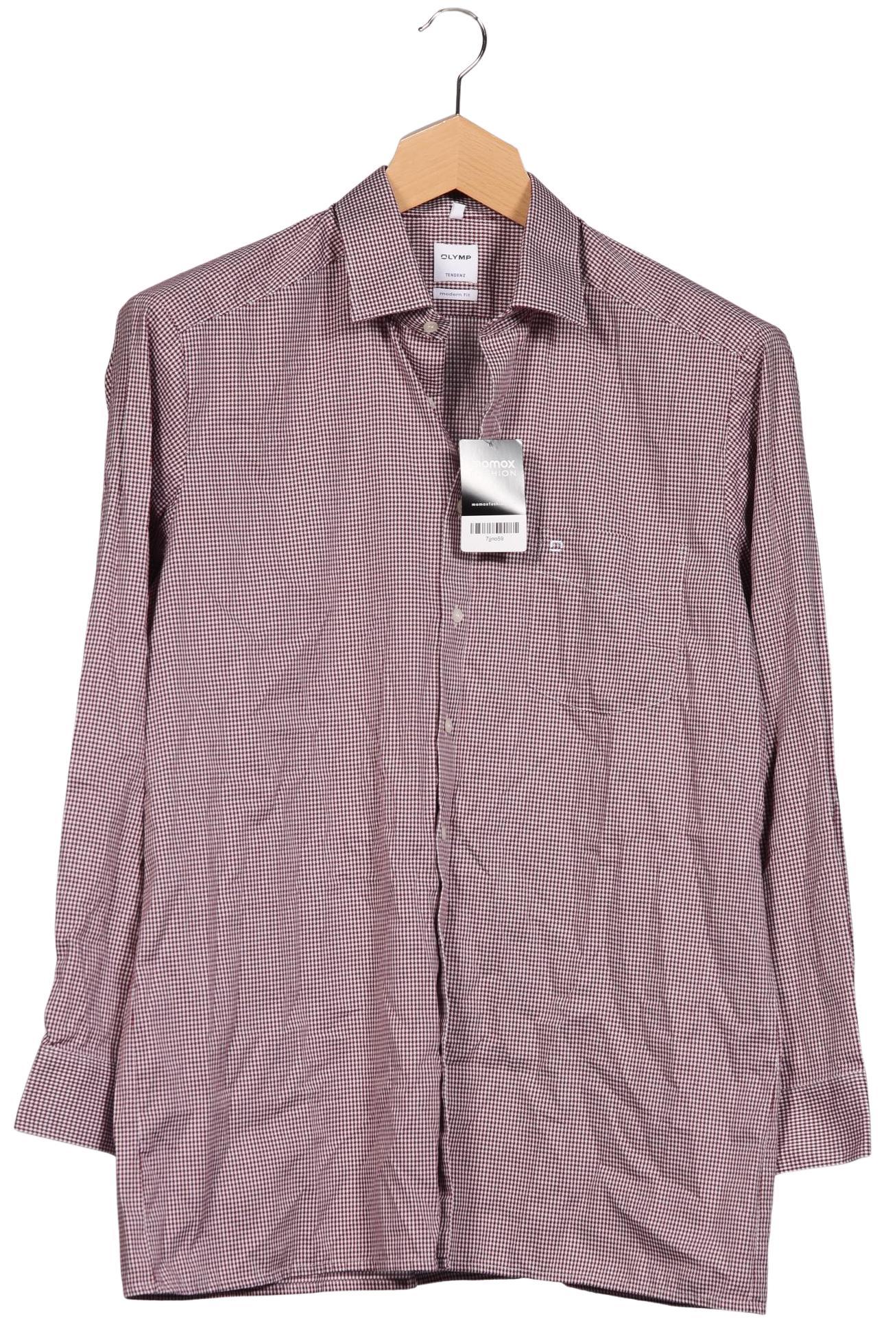 

Olymp Herren Hemd, bordeaux, Gr. 56