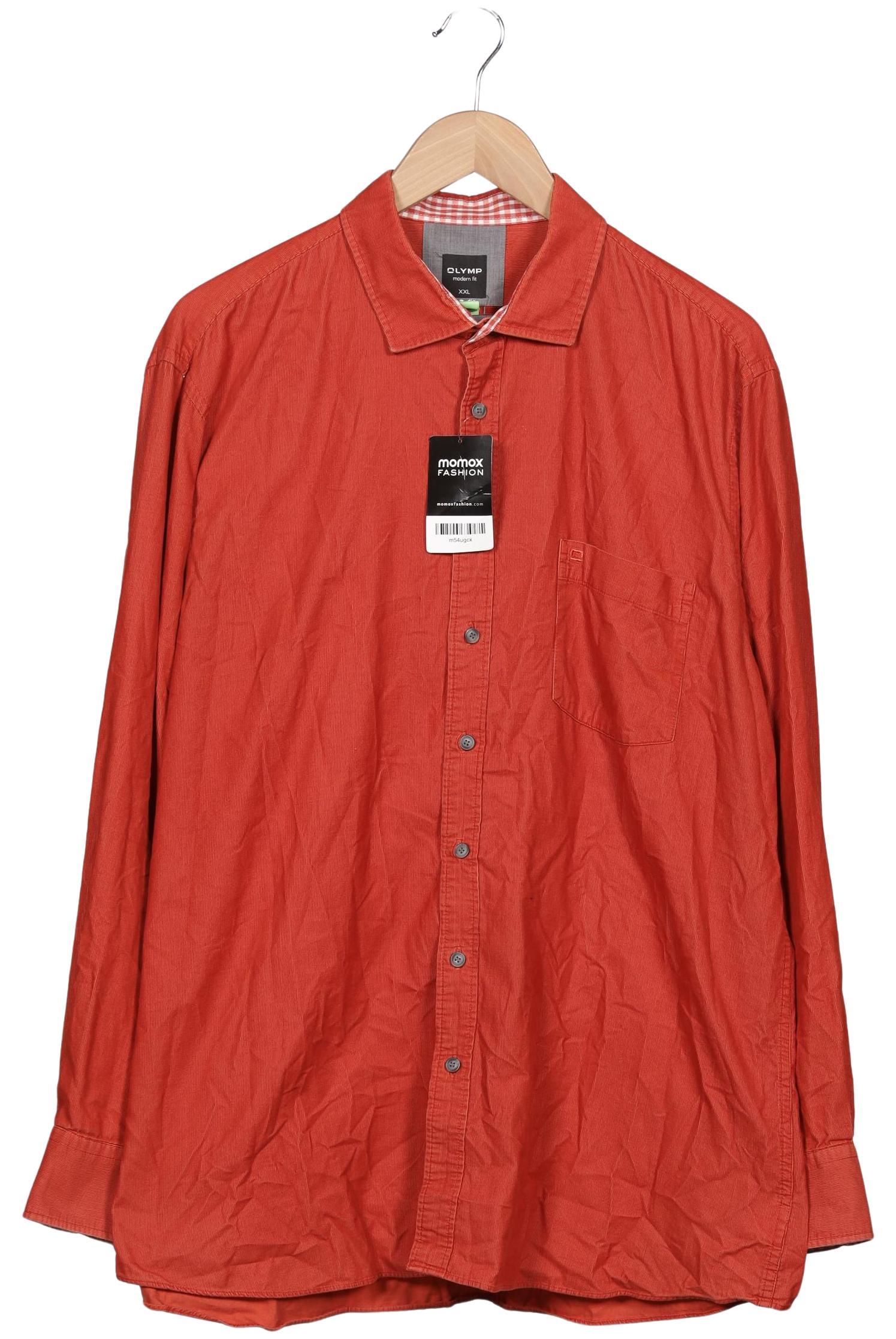 

Olymp Herren Hemd, orange, Gr. 56