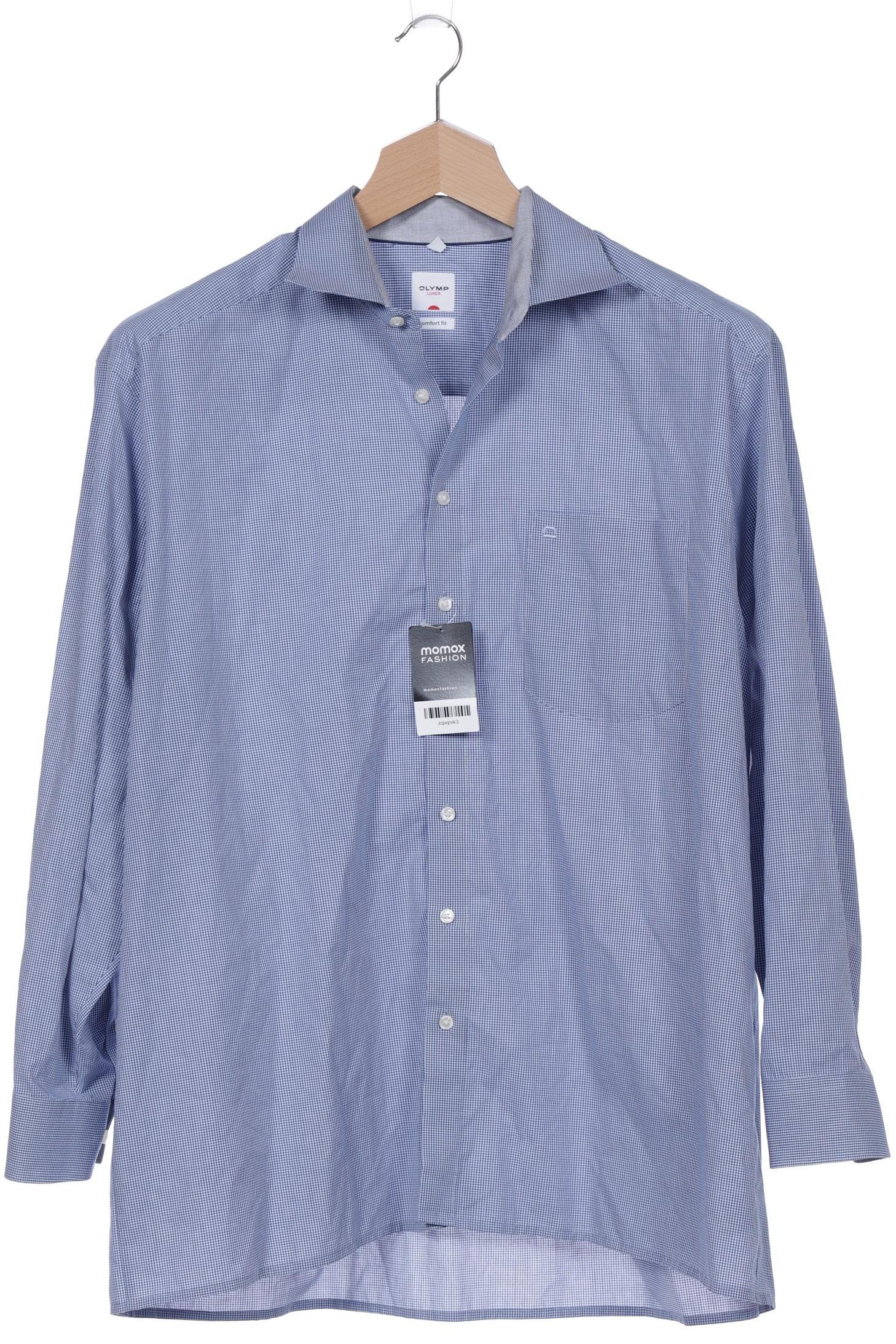 

Olymp Herren Hemd, blau, Gr. 56