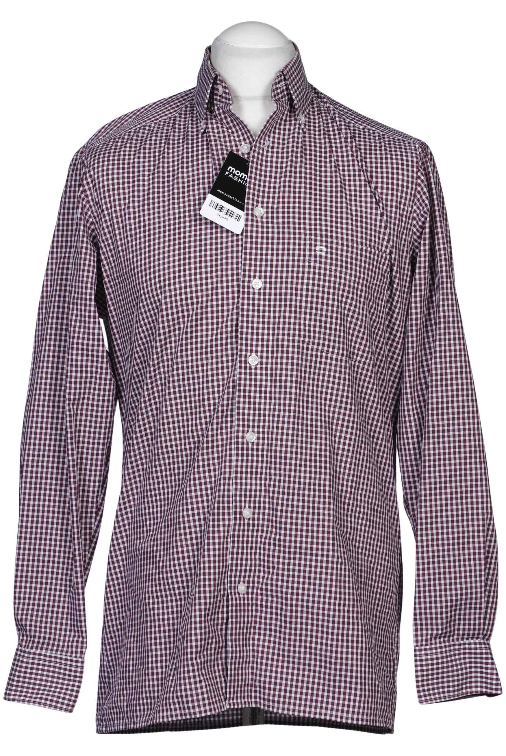 

Olymp Herren Hemd, bordeaux, Gr. 48