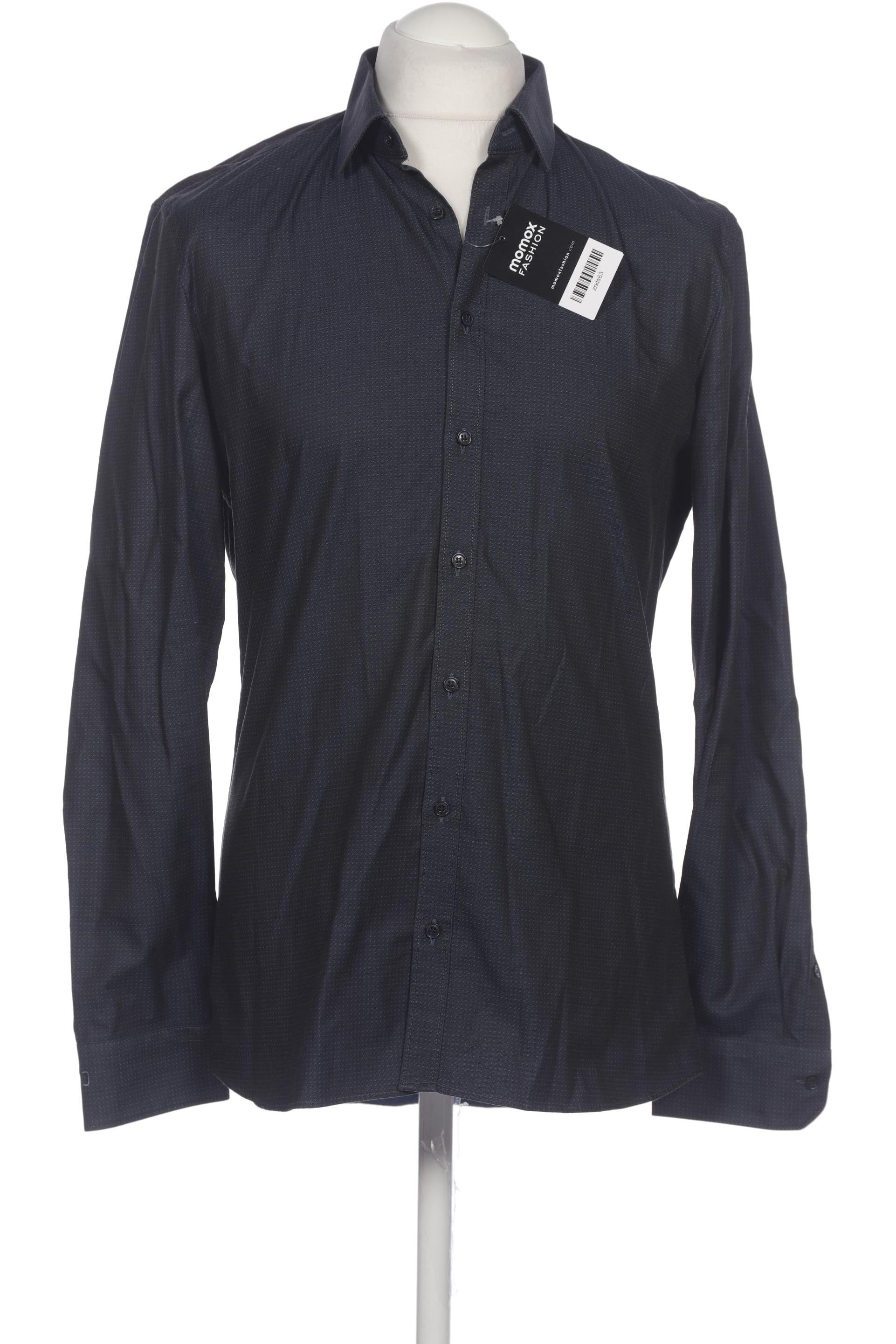 

Olymp Herren Hemd, marineblau, Gr. 52