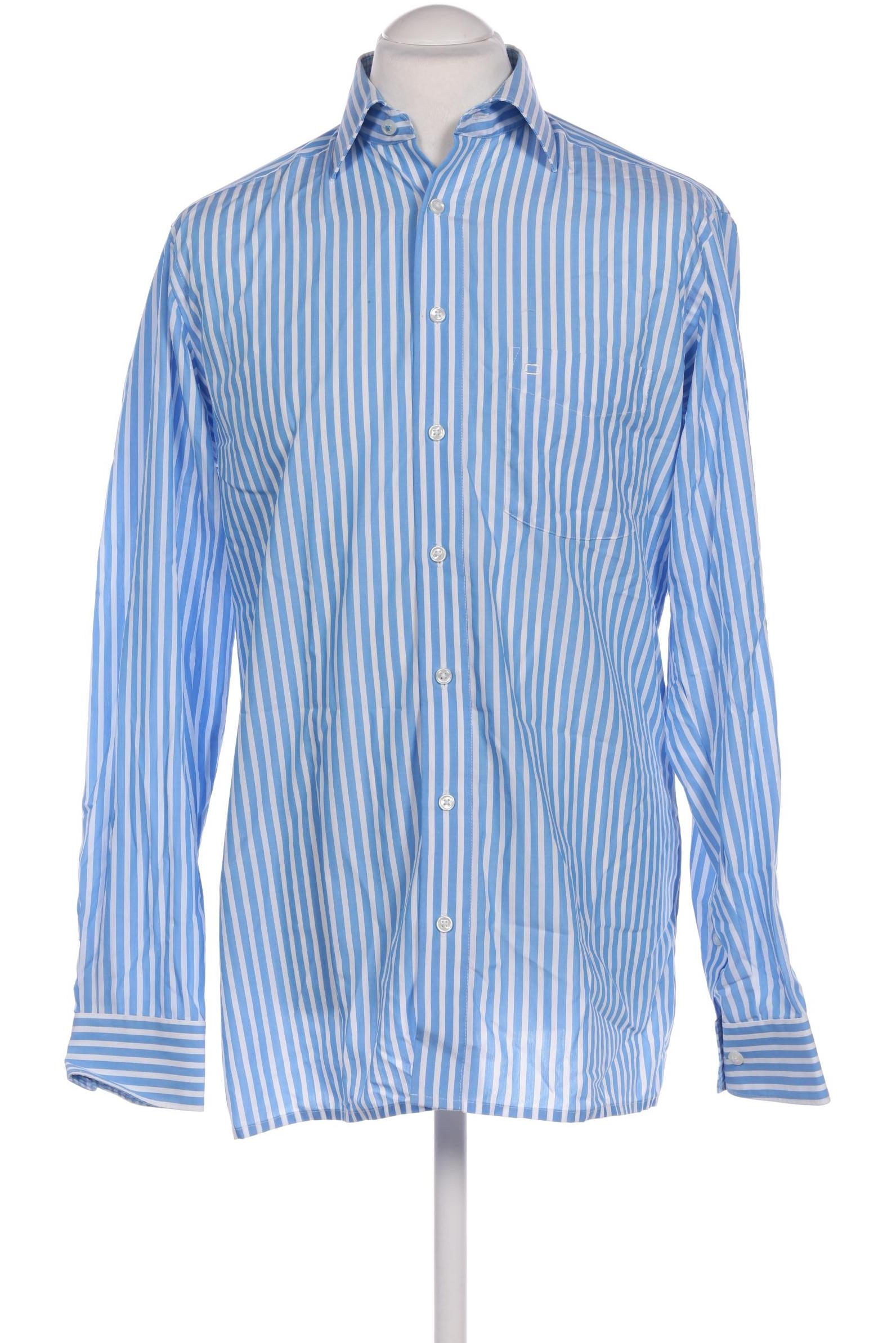 Thumbnail - Olymp Herren Hemd, blau, Gr. 50